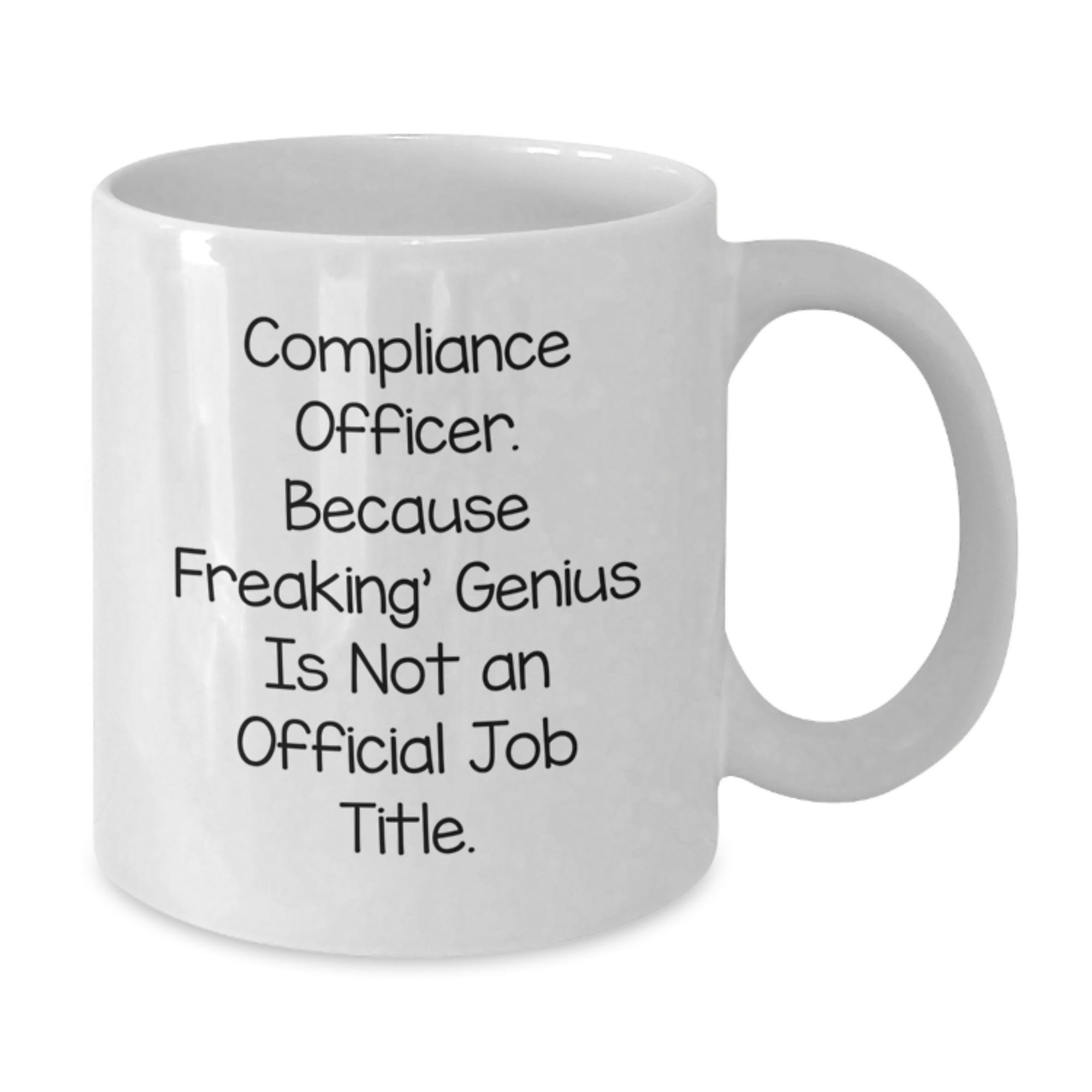 Compliance Officer Gift for Him - A Witty Keepsake Mug - Additional