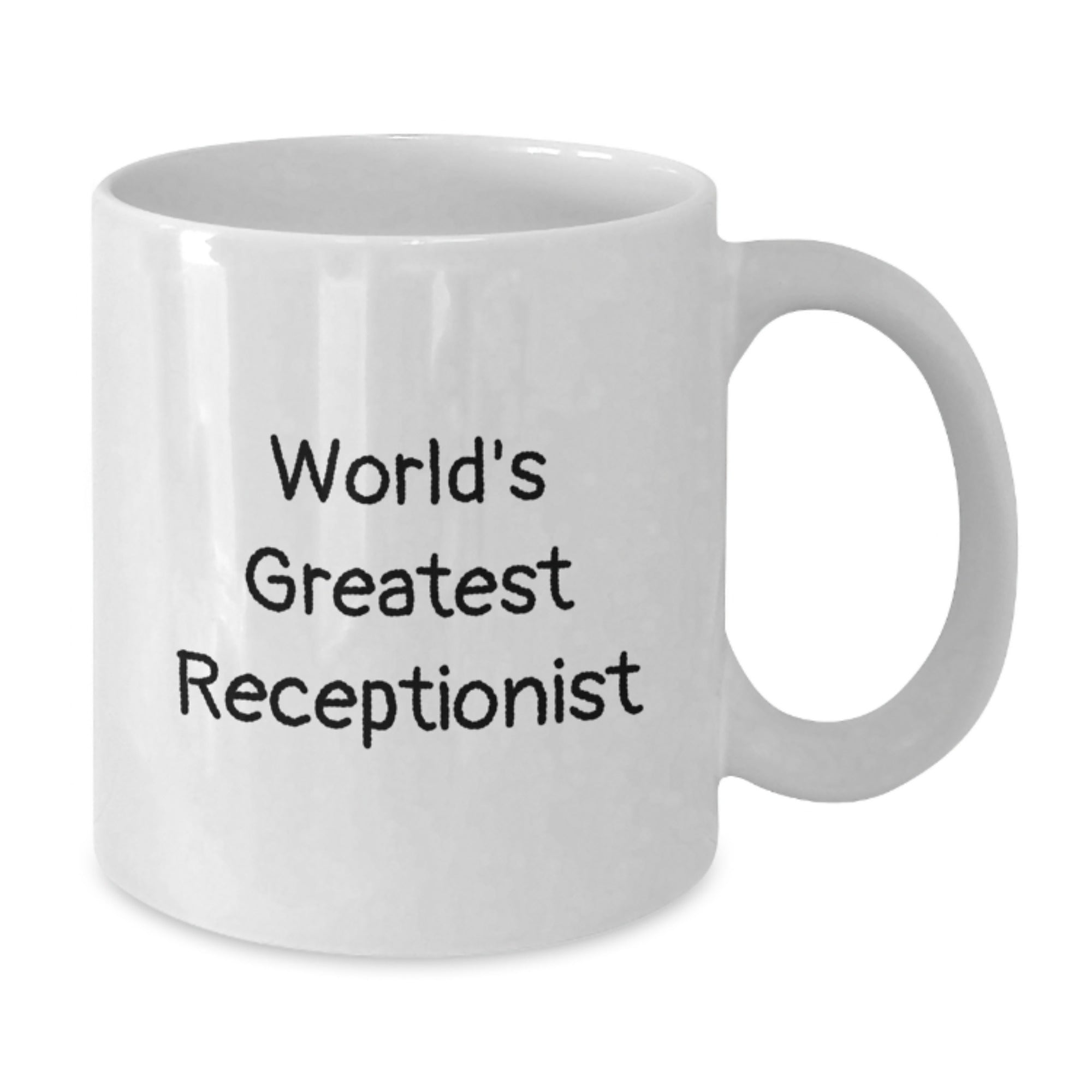 Receptionist Gift World's Greatest Receptionist Keepsake Mug - Additional