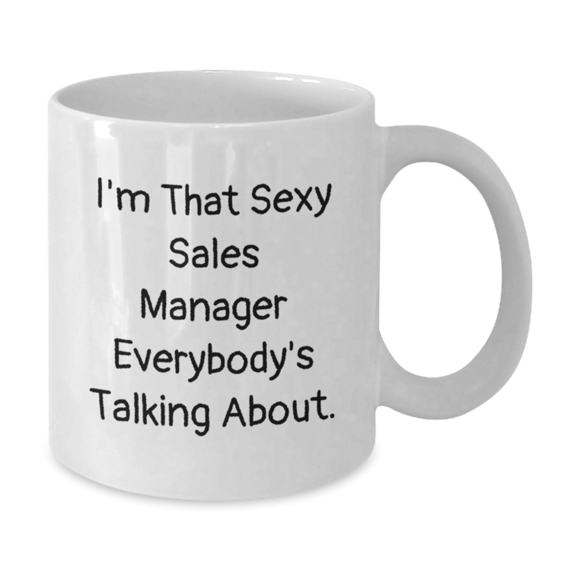 Funny Sales Manager Gifts for Men White Coffee Mug, Gifts from Friends to Sales Manager, Christmas Unique Gifts for Sales Manager - Additional