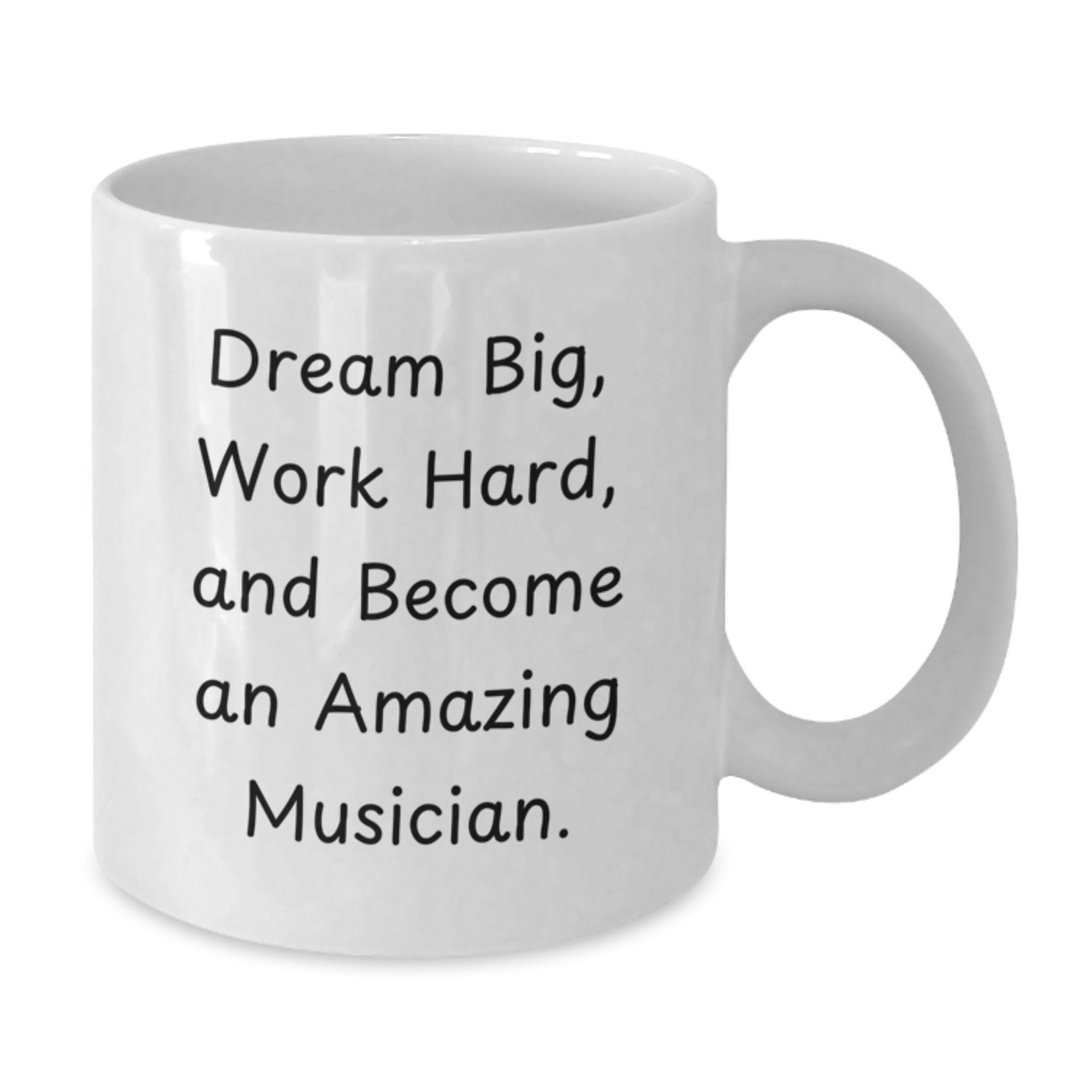 Inspirational Musician Gifts from Friends, Christmas Unique Coffee Mugs for Musicians, Funny Quote White Coffee Mug, Gifts for Musician - Additional