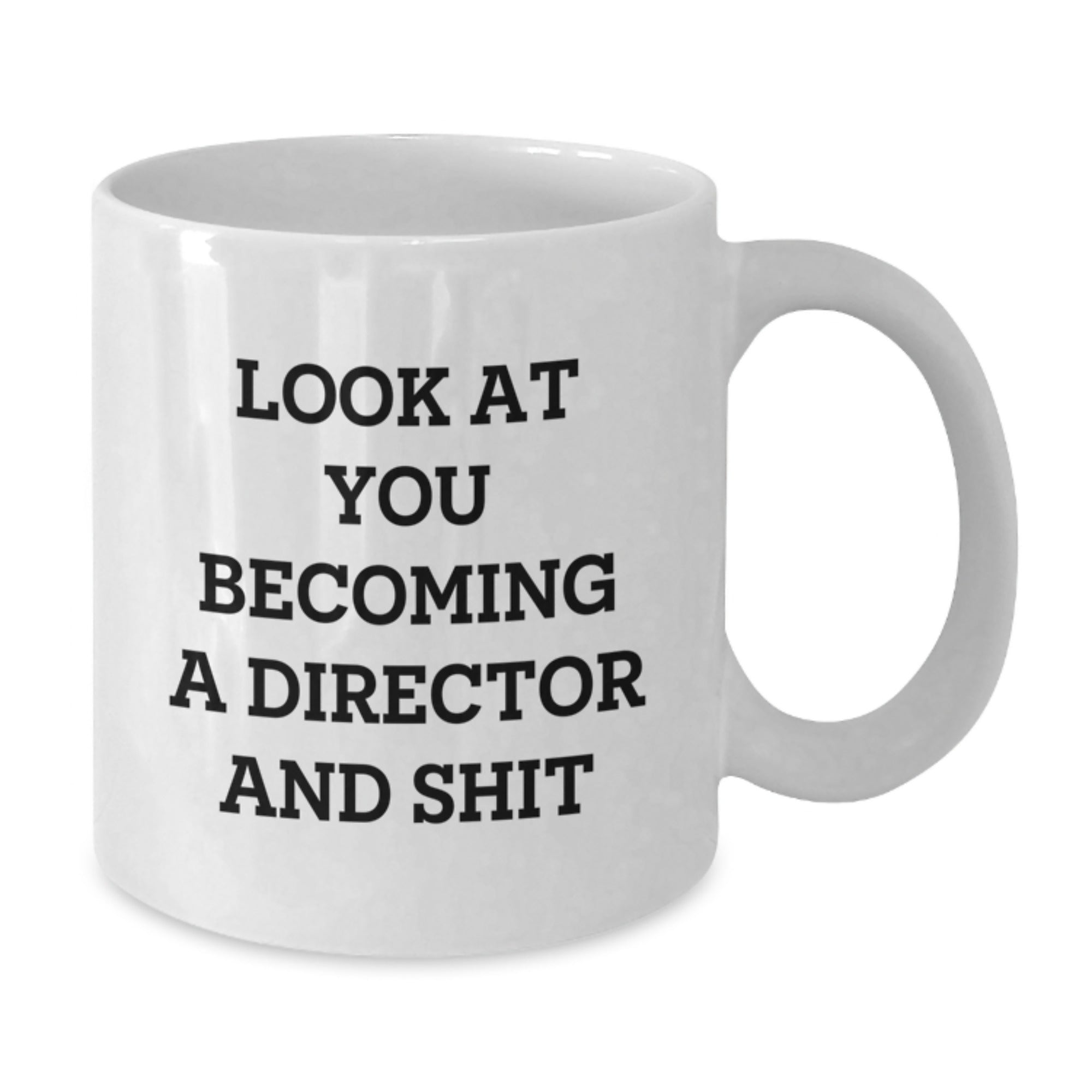 Director Gift for Him A Witty Keepsake Mug - Look At You Becoming A - Additional
