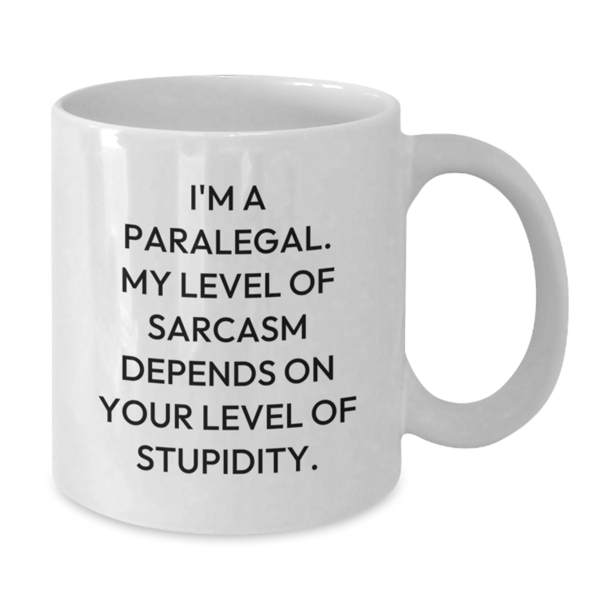 Funny Paralegal Gifts from Friends - White Coffee Mug for Paralegal Graduation Unique - Additional