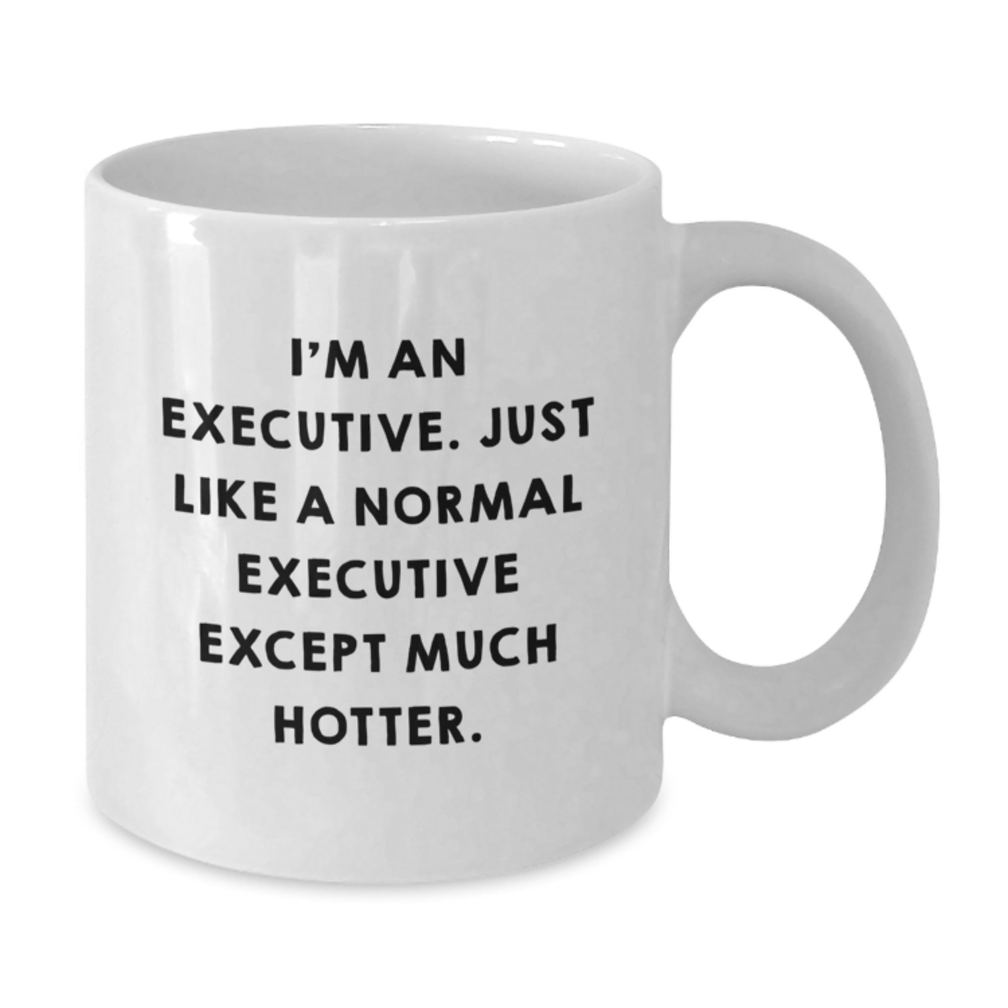 Funny Executive White Coffee Mug Gifts from Friends to Executive Dad on Father's Day - Additional