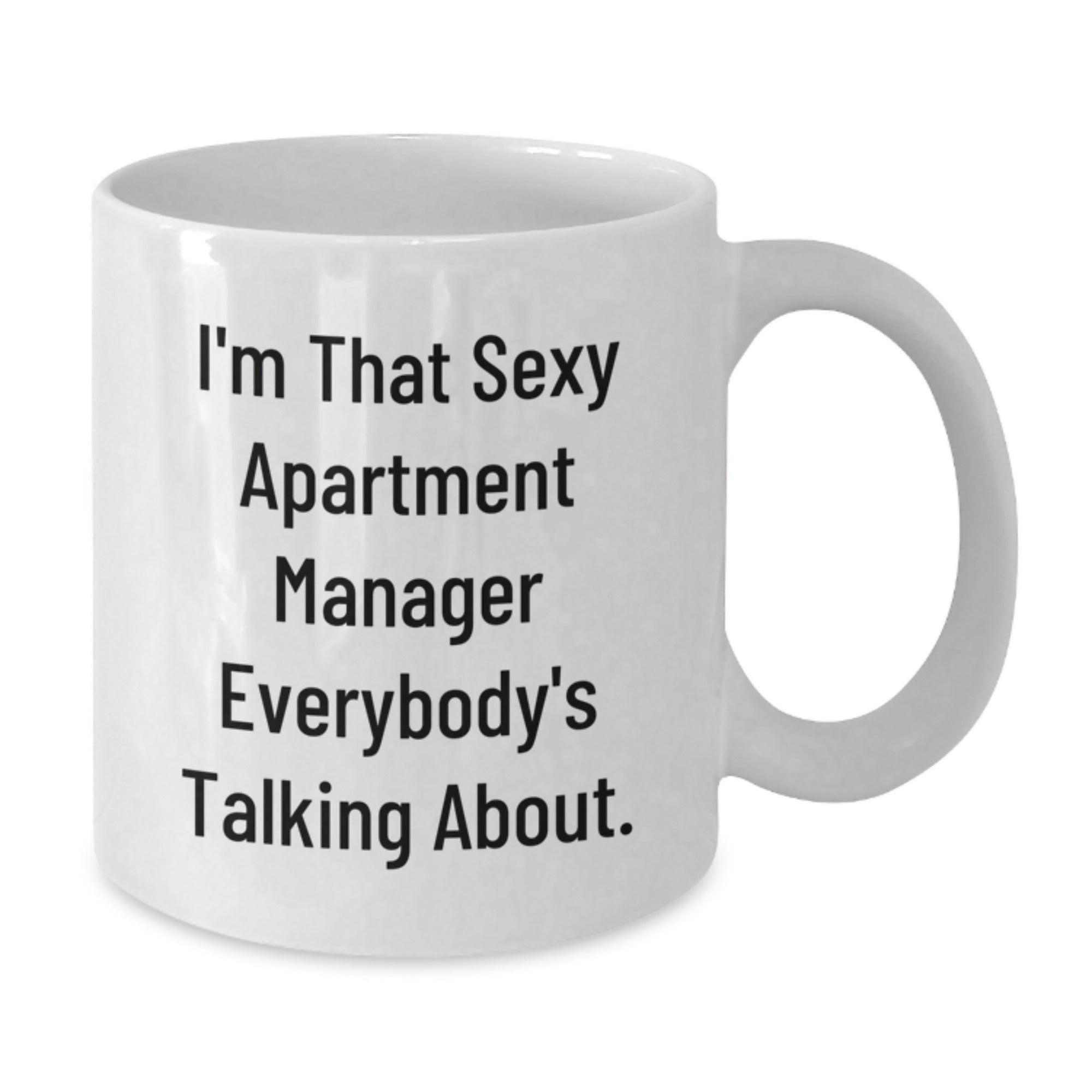 Funny Apartment Manager Gifts from Friends Unique White Coffee Mugs for Men Women Coworkers Christmas Party - Additional