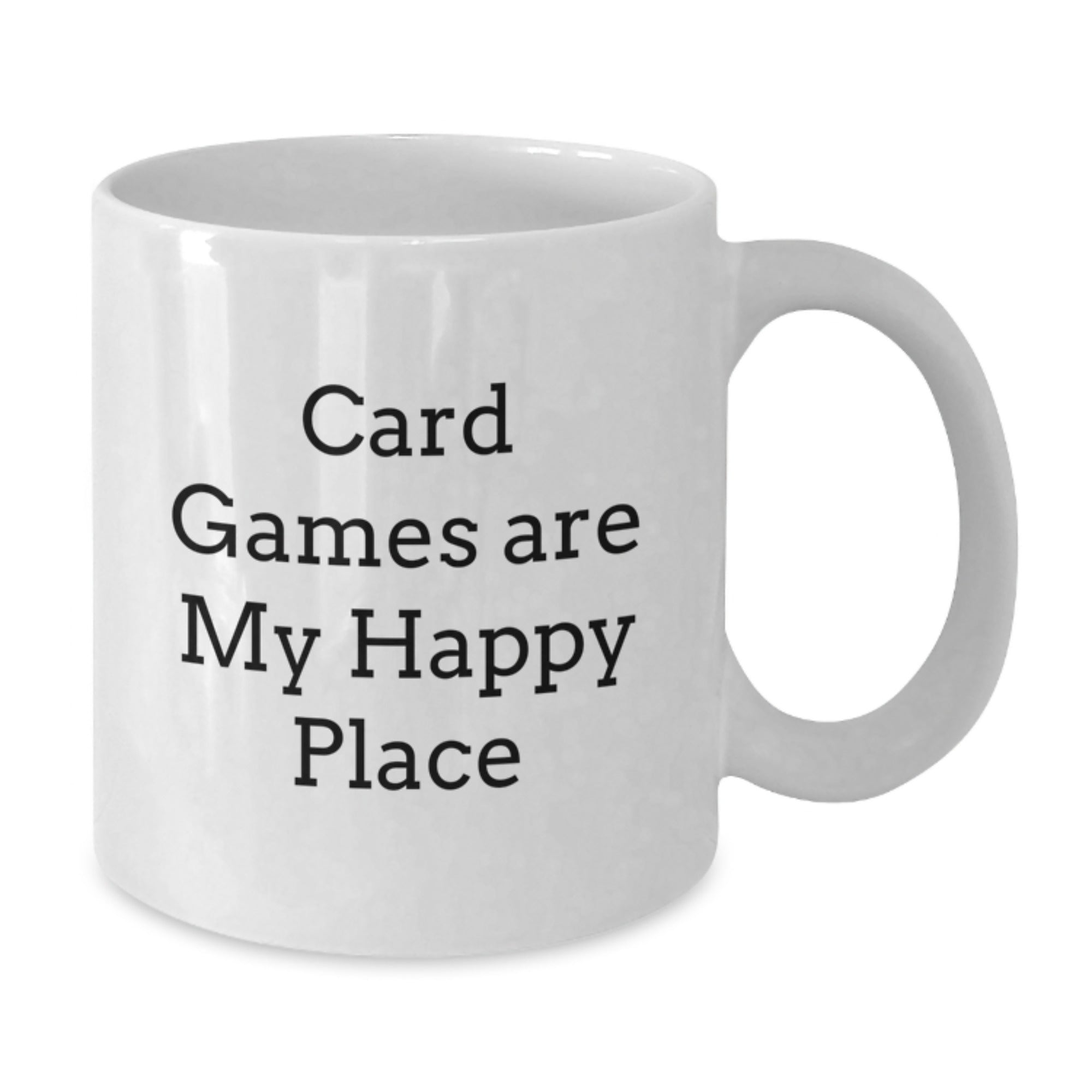 Funny Card Games Lover Gifts from Family, Friends, or Coworkers to Card Games Enthusiasts, Card Games White Coffee Mug for Graduation Unique Gifts - Additional