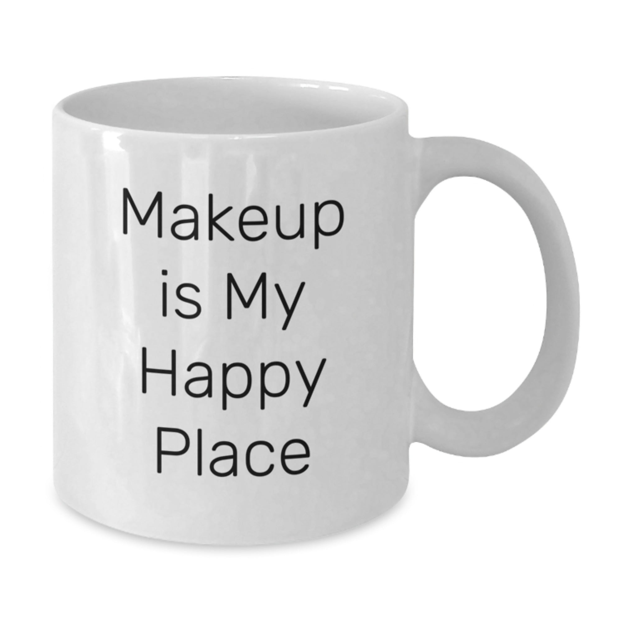 Makeup Mug Keepsake Birthday Gift for Him White Ceramic 11oz - Additional