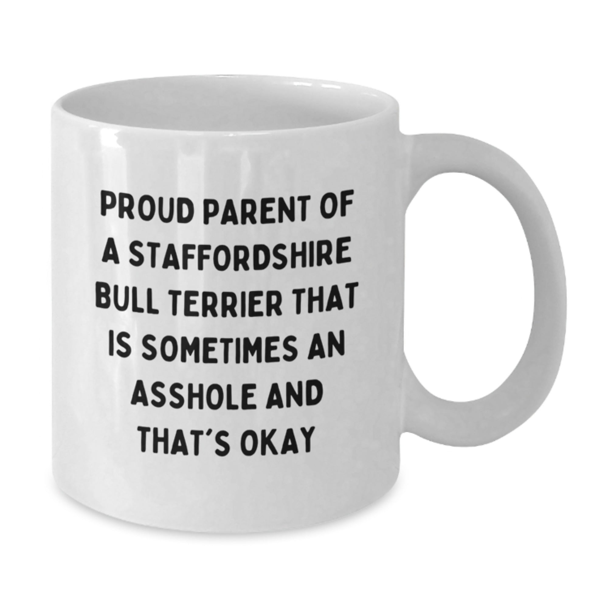 Staffordshire Bull Terrier Gift for Him Humorous Parent Keepsake Coffee - Additional