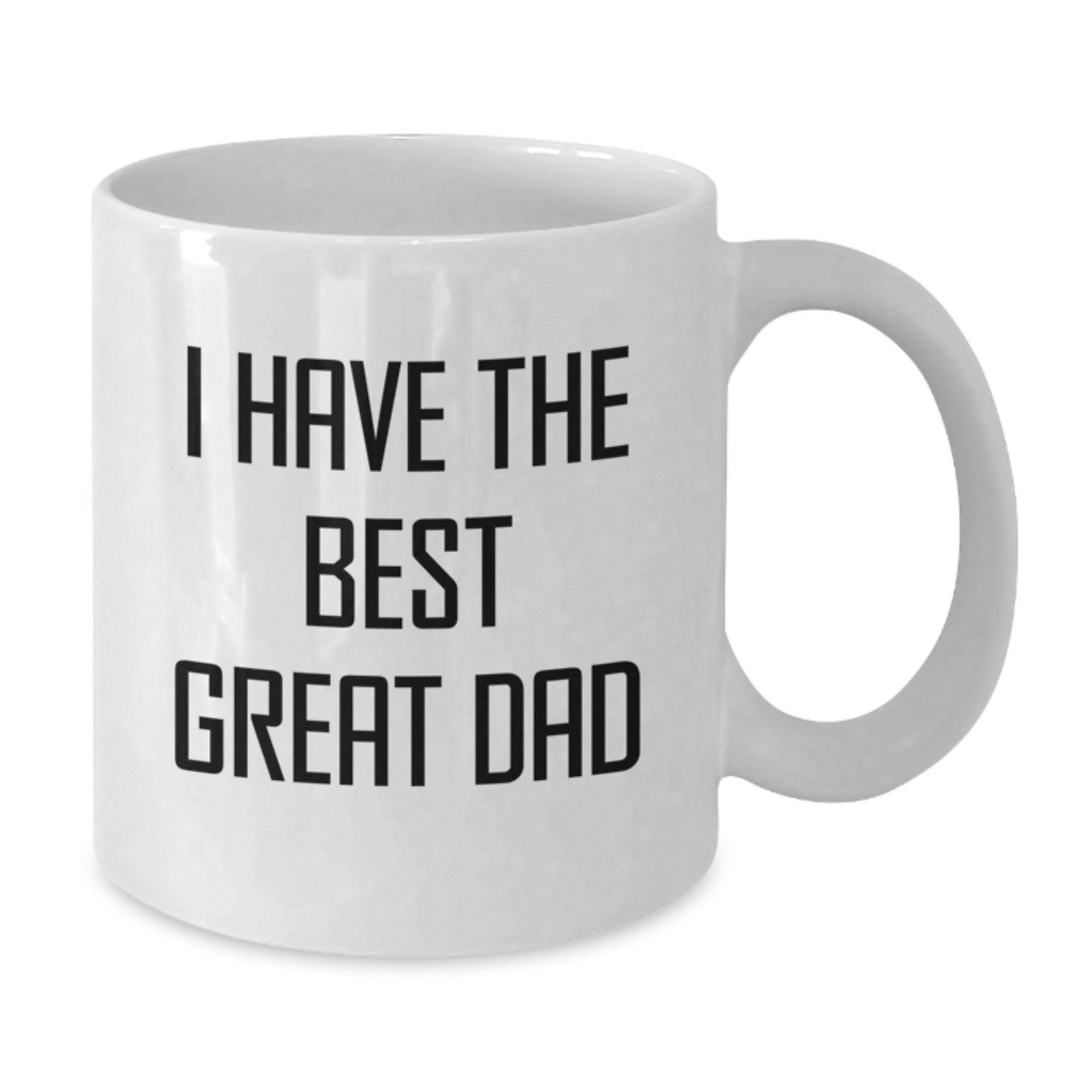 Christmas Gift Heartfelt 'I Have The Best Great Dad' Mug - Additional