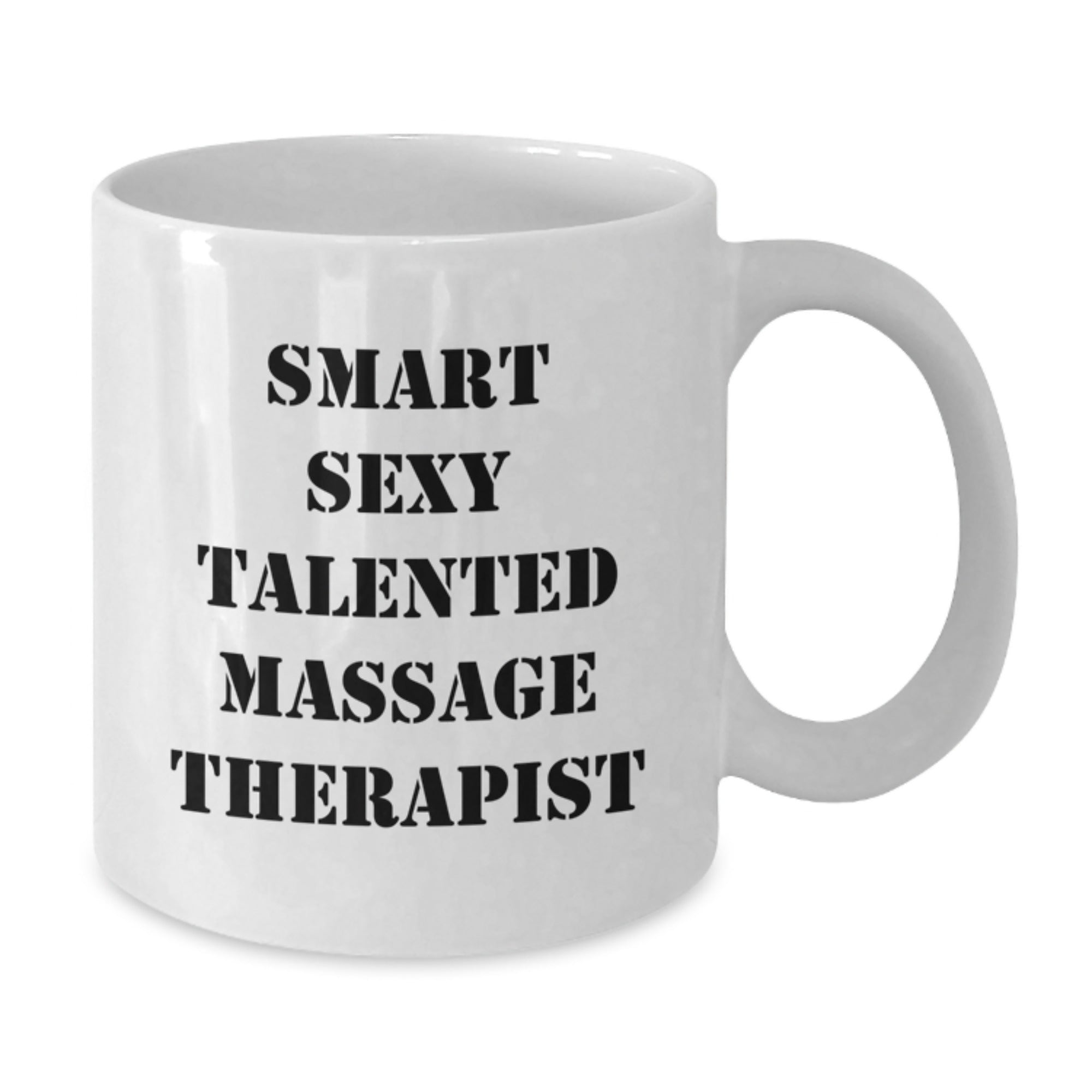Funny Quote Gifts from Friends for Massage Therapist White Coffee Mug, Birthday Unique Gifts for Women - Additional