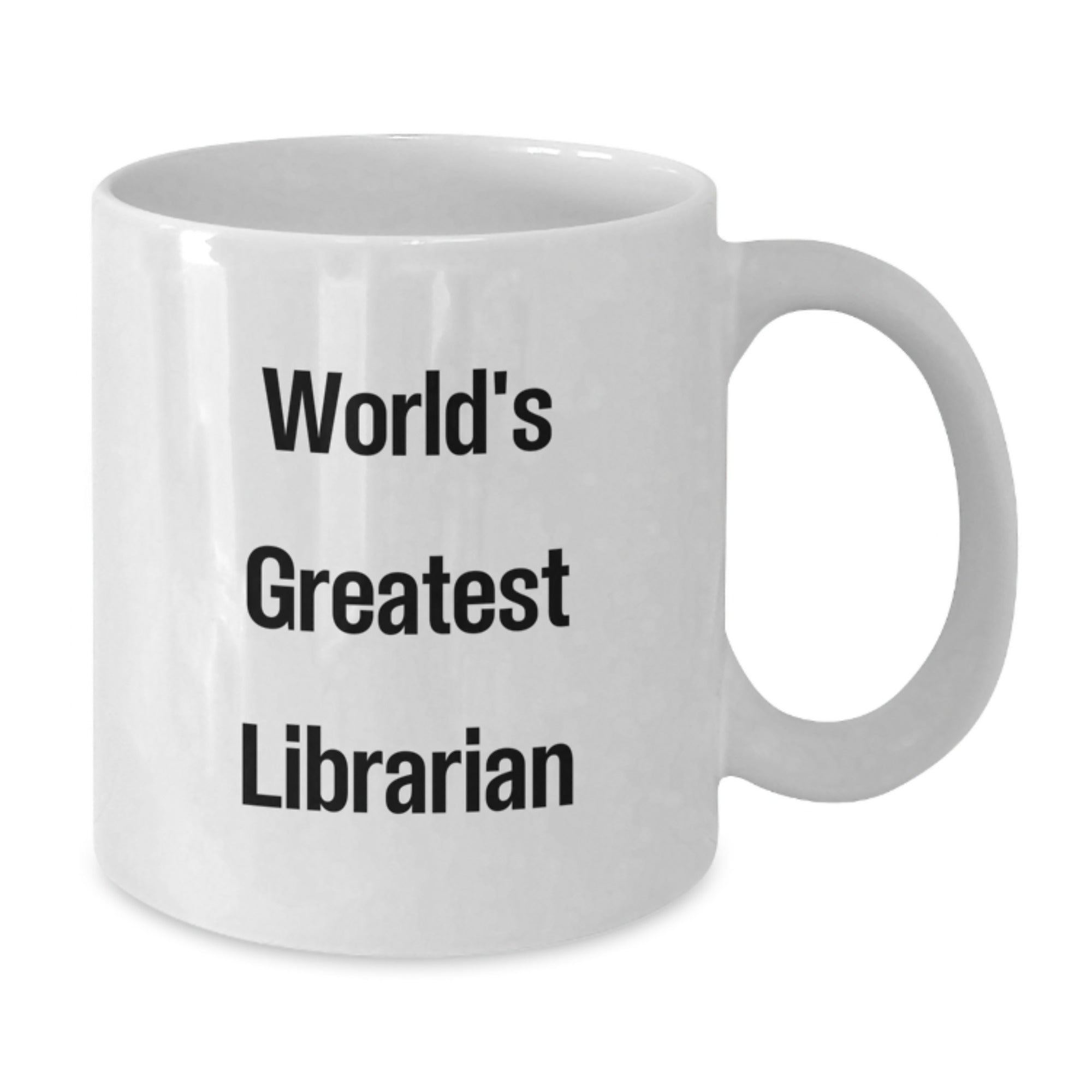 Librarian Gift for Him - World's Greatest Librarian Keepsake Mug - Additional