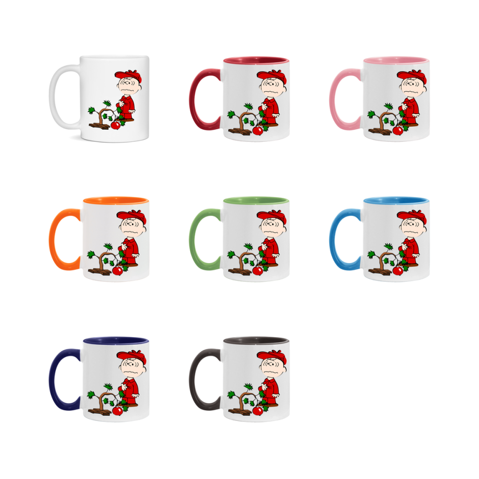 Peanuts Gang Christmas Mug, Snoopy Charlie Brown Holiday Coffee Cup, Ceramic Christmas Mug 11Oz Or 15Oz
