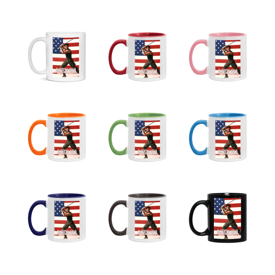 80S Movie Mug American Ninja (1985