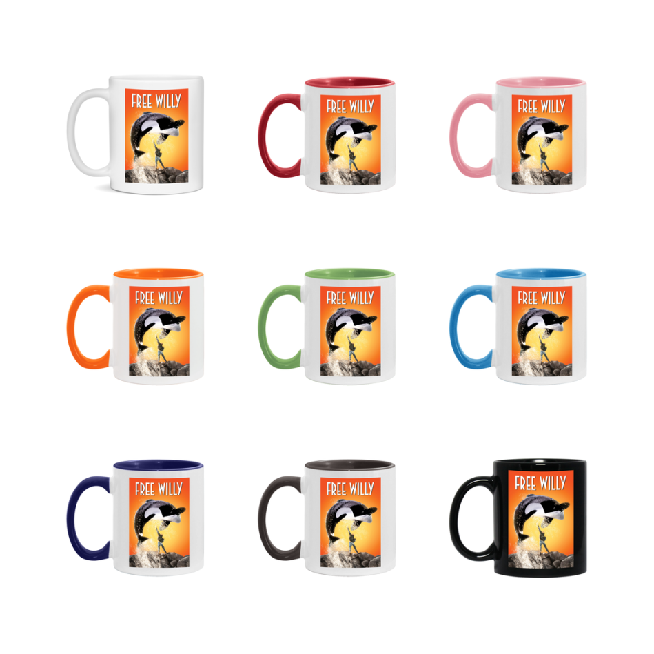 90S Movie Mug Free Willy (1993