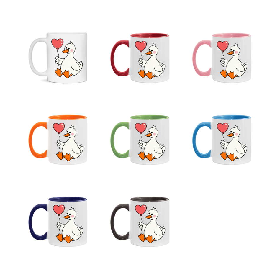 Silly Goose Mug, Silly Goose Valentine Mug, 11Oz Or 15Oz Ceramic Coffee Mug