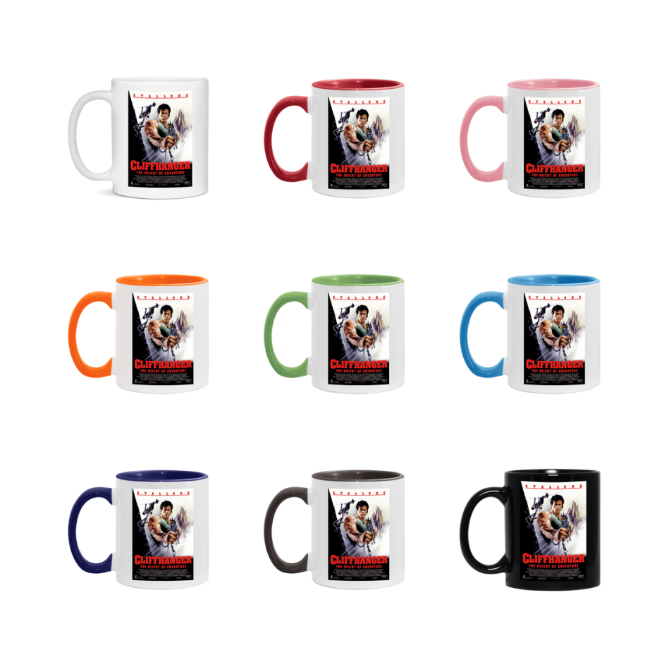 90S Movie Mug Cliffhanger (1993