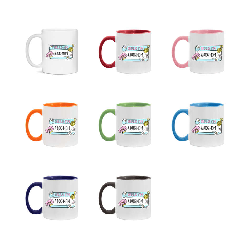 Dog Mom Mug, Mom Coffee Mug Gift For Mother's Day