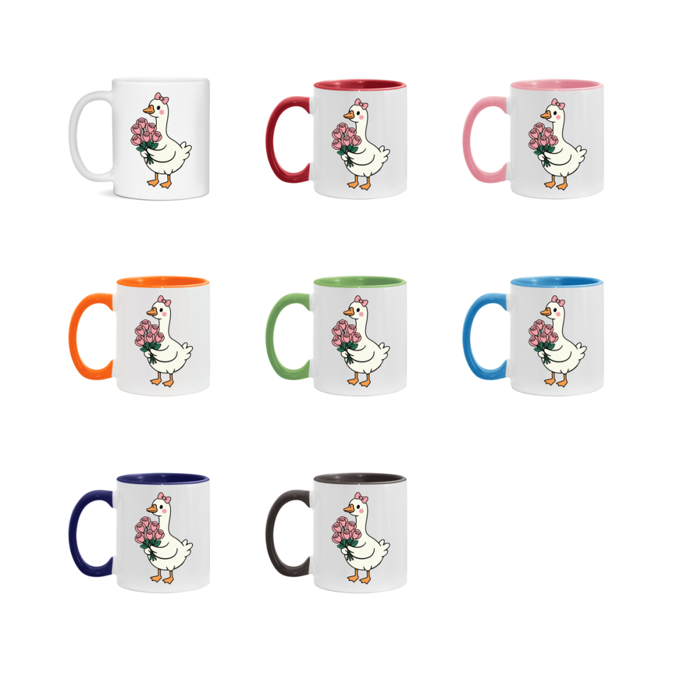 Silly Goose Mug, Silly Goose Valentine Mug, 11Oz Or 15Oz Ceramic Coffee Mug