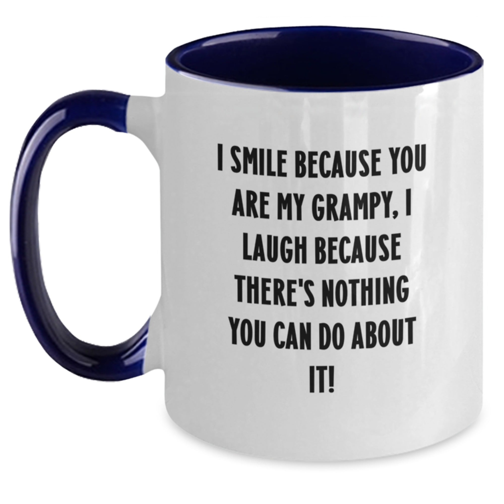 Grampy Keepsake Coffee Mug Gift for Him - Playful Quote - Main