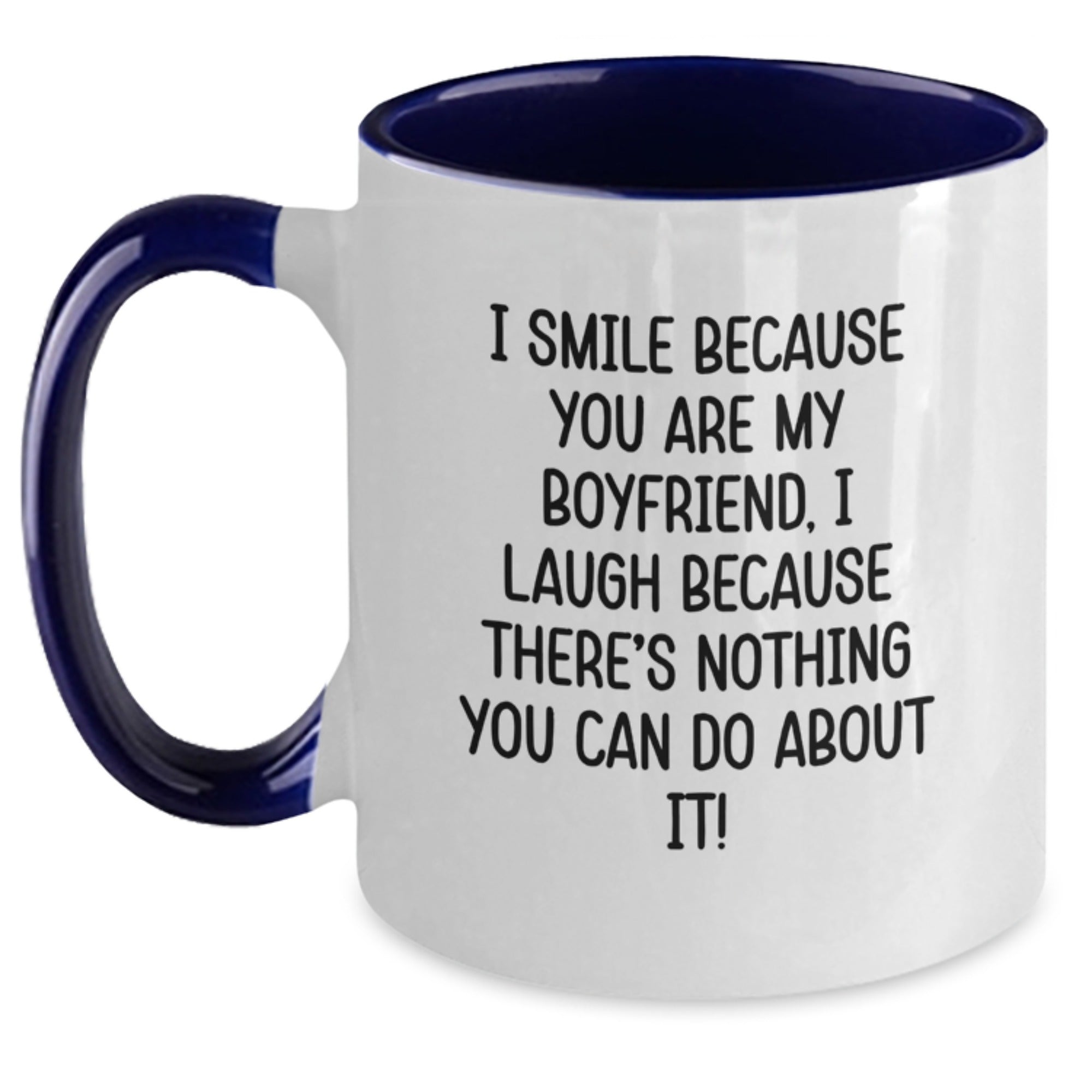 Funny Sweetheart Gifts from Men to Sweetheart - Two Tone Coffee Mug for Graduation Unique - Main
