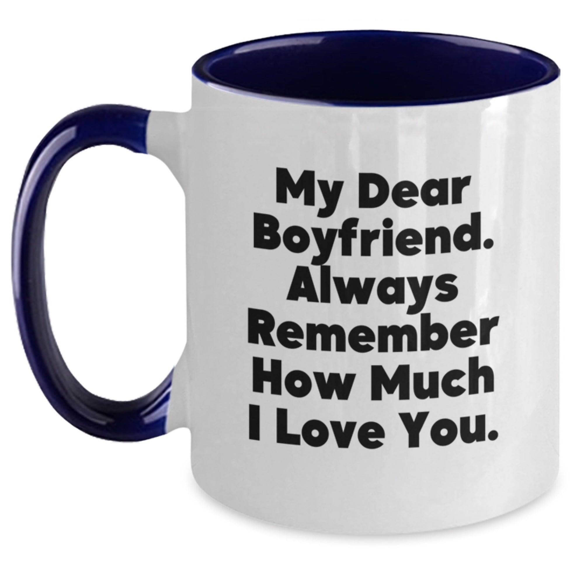 Boyfriend Two Tone Coffee Mug Idea for Coworkers Birthday Gift - Main