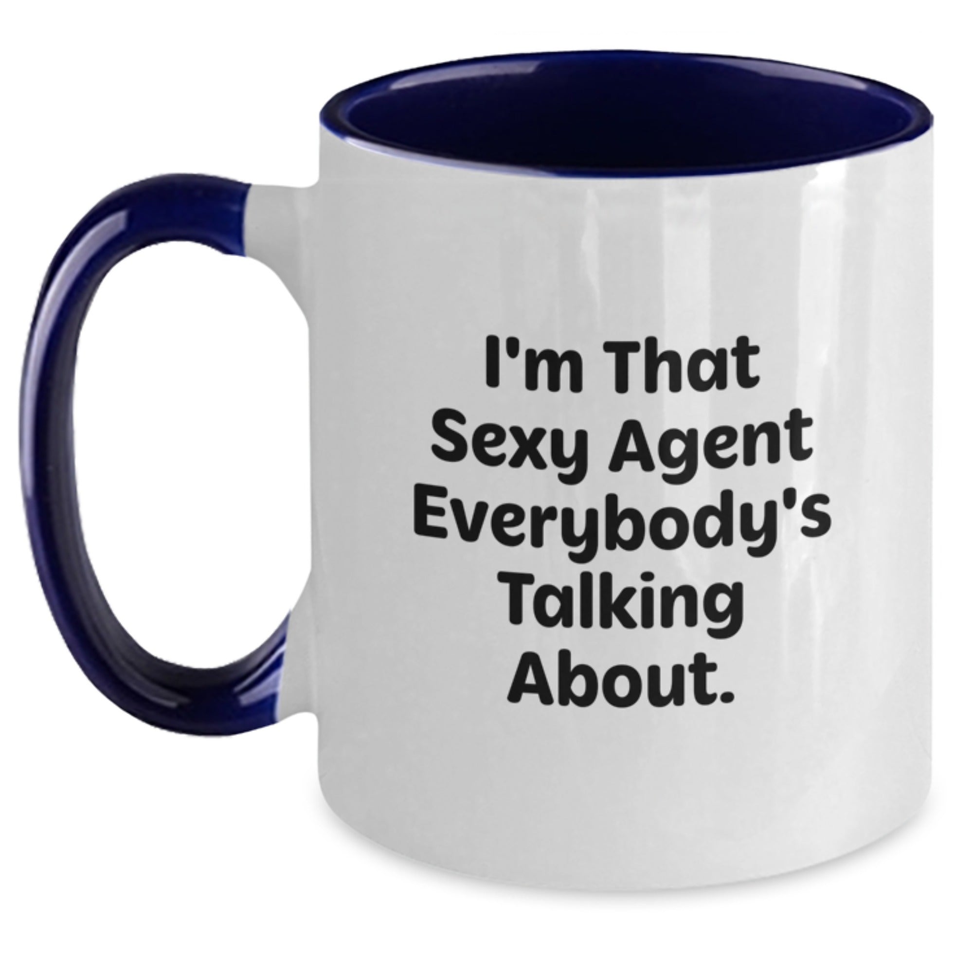 Sexy Agent Coffee Lovers Christmas Unique Gifts from Women to Agent Friends Coworkers Family - Main