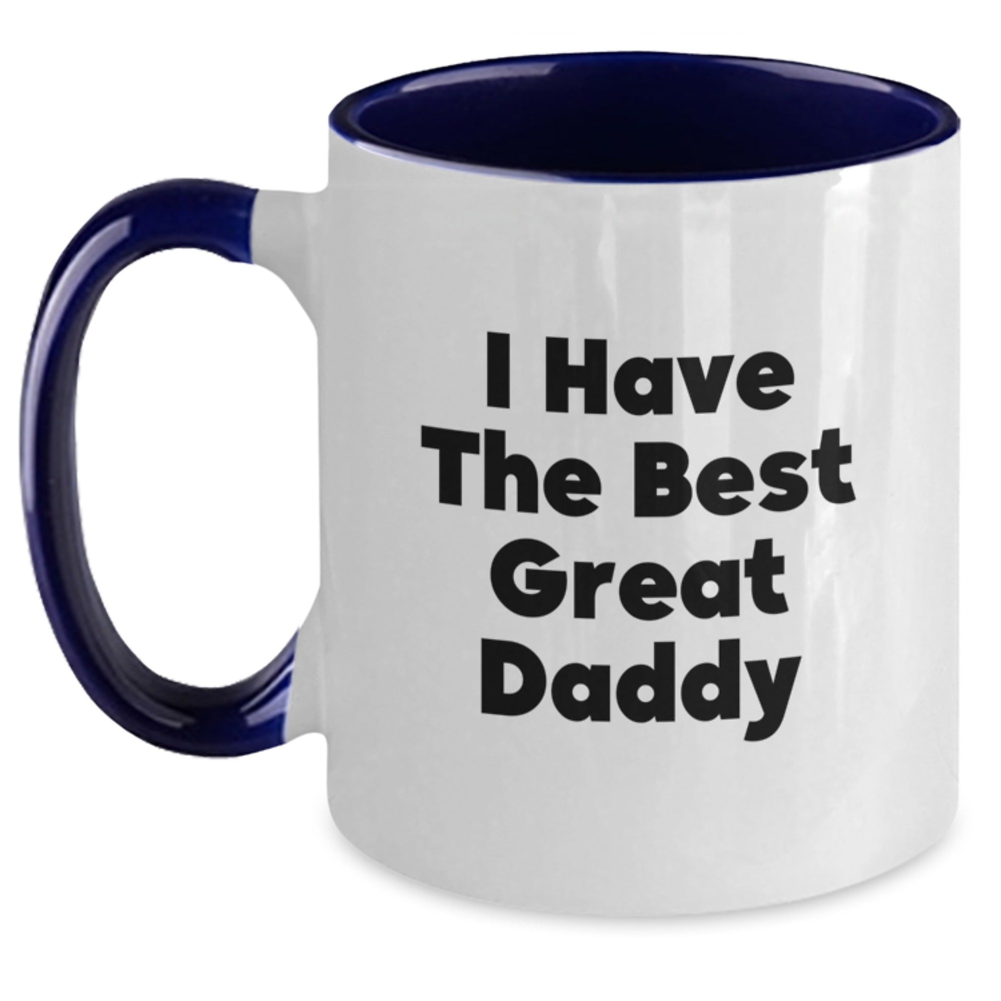 Daddy Keepsake Premium Two Tone Coffee Mug for Him Birthday Gift - Main