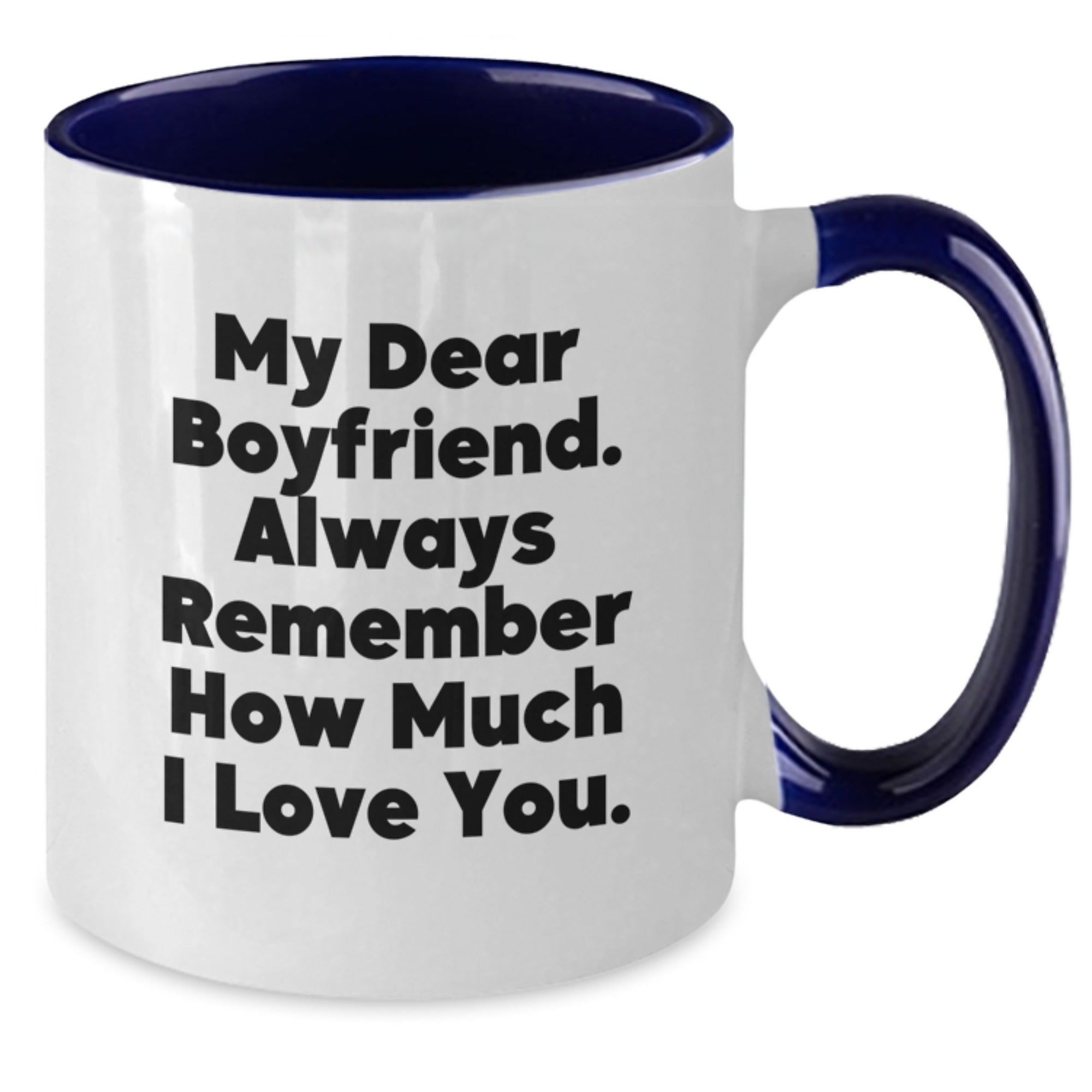Boyfriend Two Tone Coffee Mug Idea for Coworkers Birthday Gift - Additional