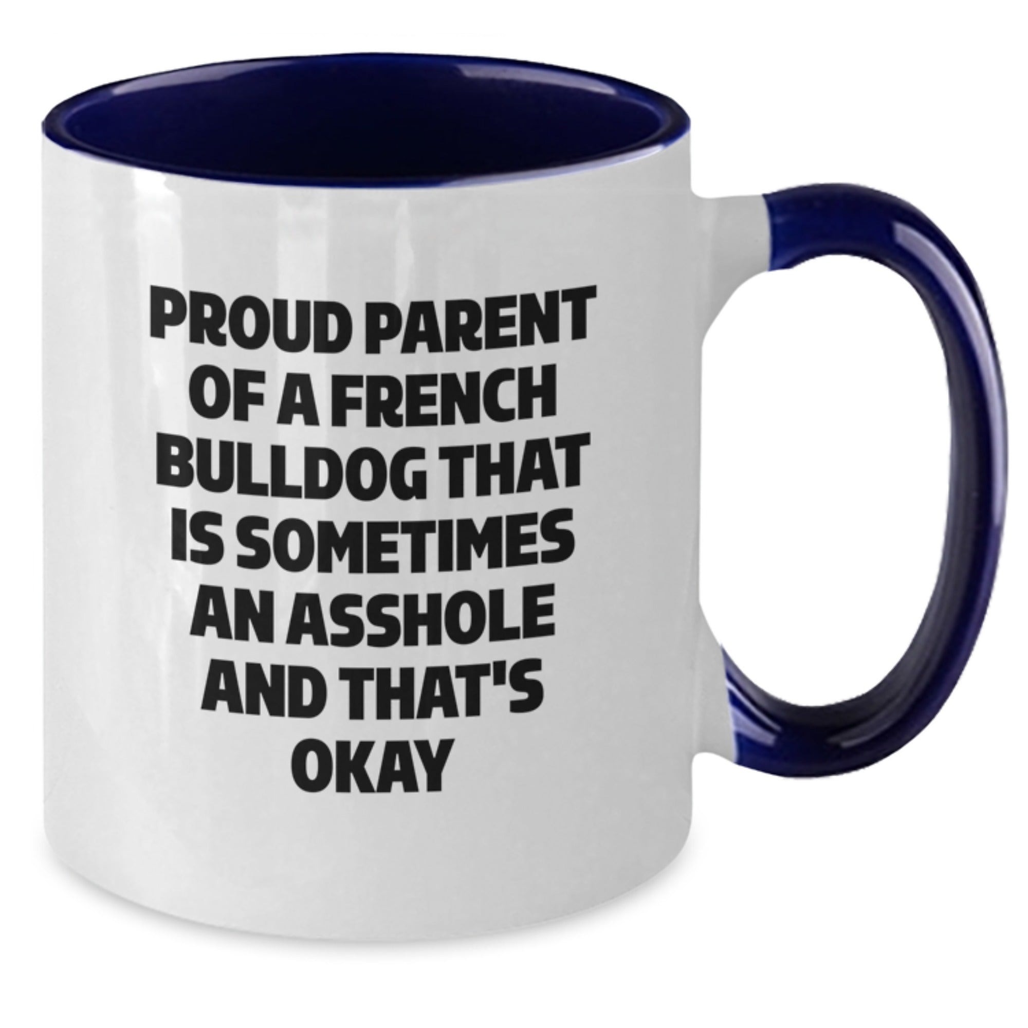 French Bulldog Keepsake Mug for Him Birthday Gift – Black & White - Additional