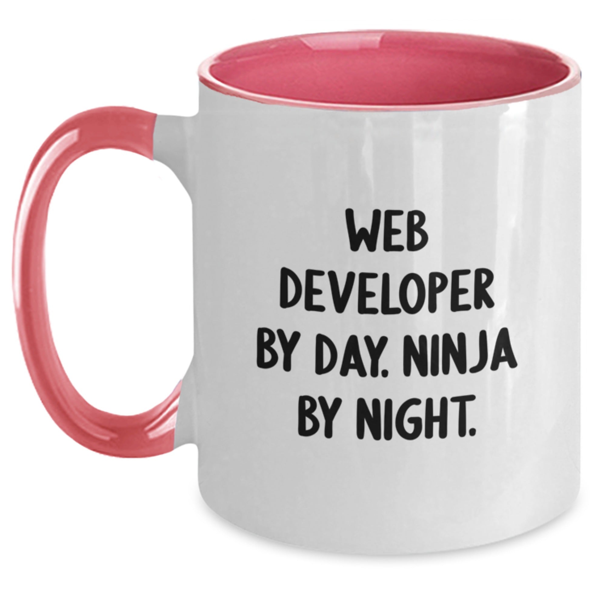 Web Developer Keepsake Mug for Him Birthday Gift Black & White - Main