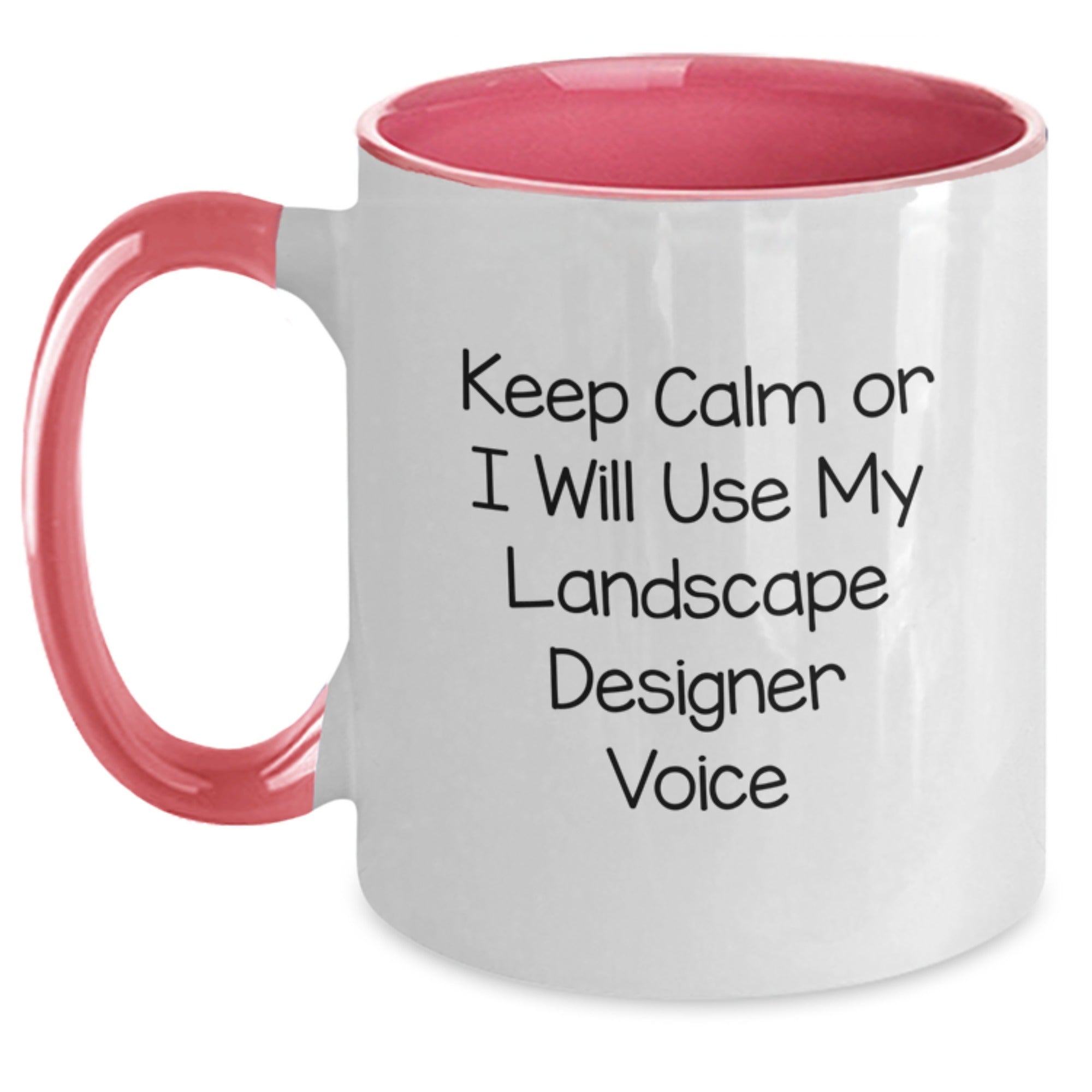 Funny Landscape Designer Two Tone Coffee Mugs Gifts from Family and Friends for Graduation Unique - Main