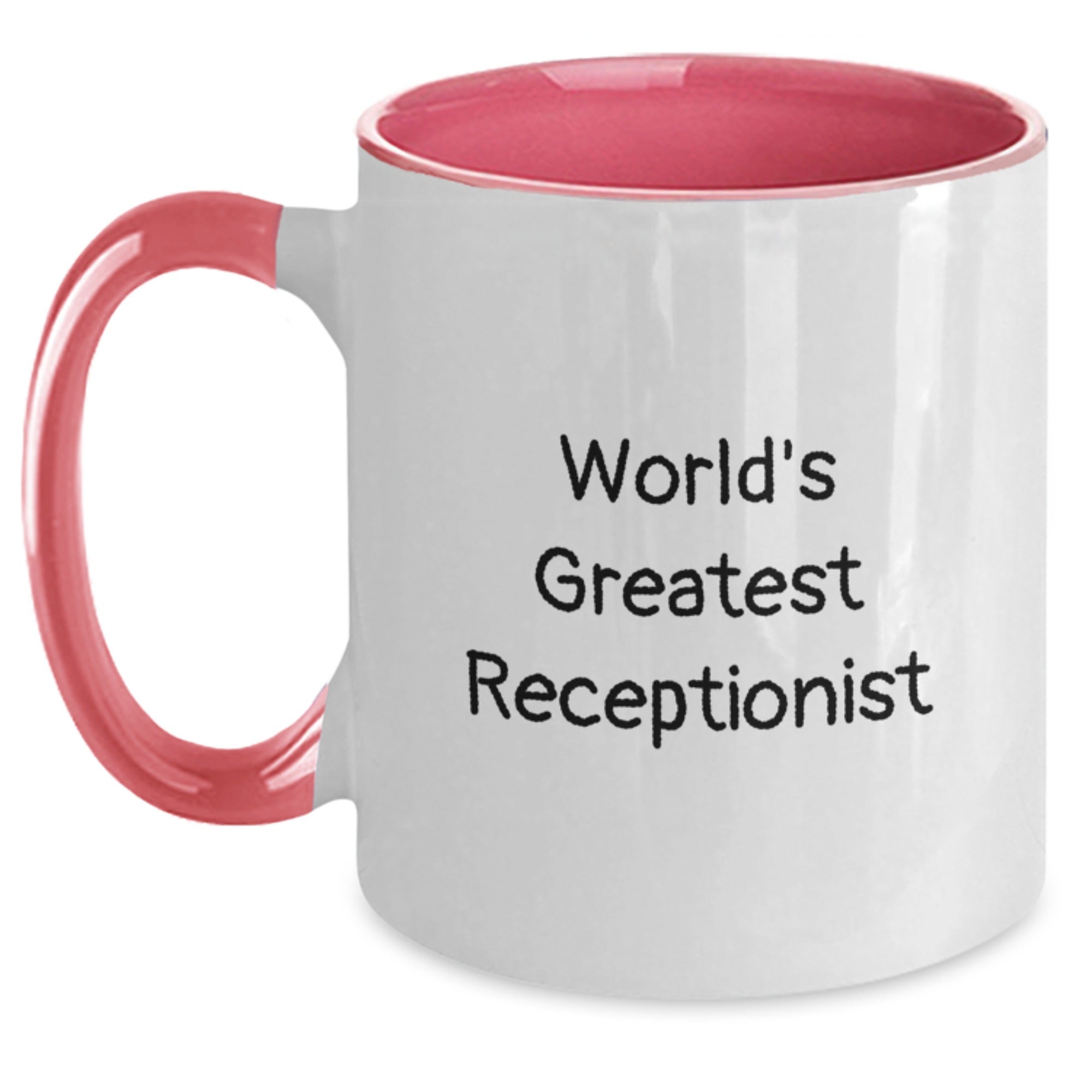 Receptionist Gift World's Greatest Receptionist Keepsake Mug - Main