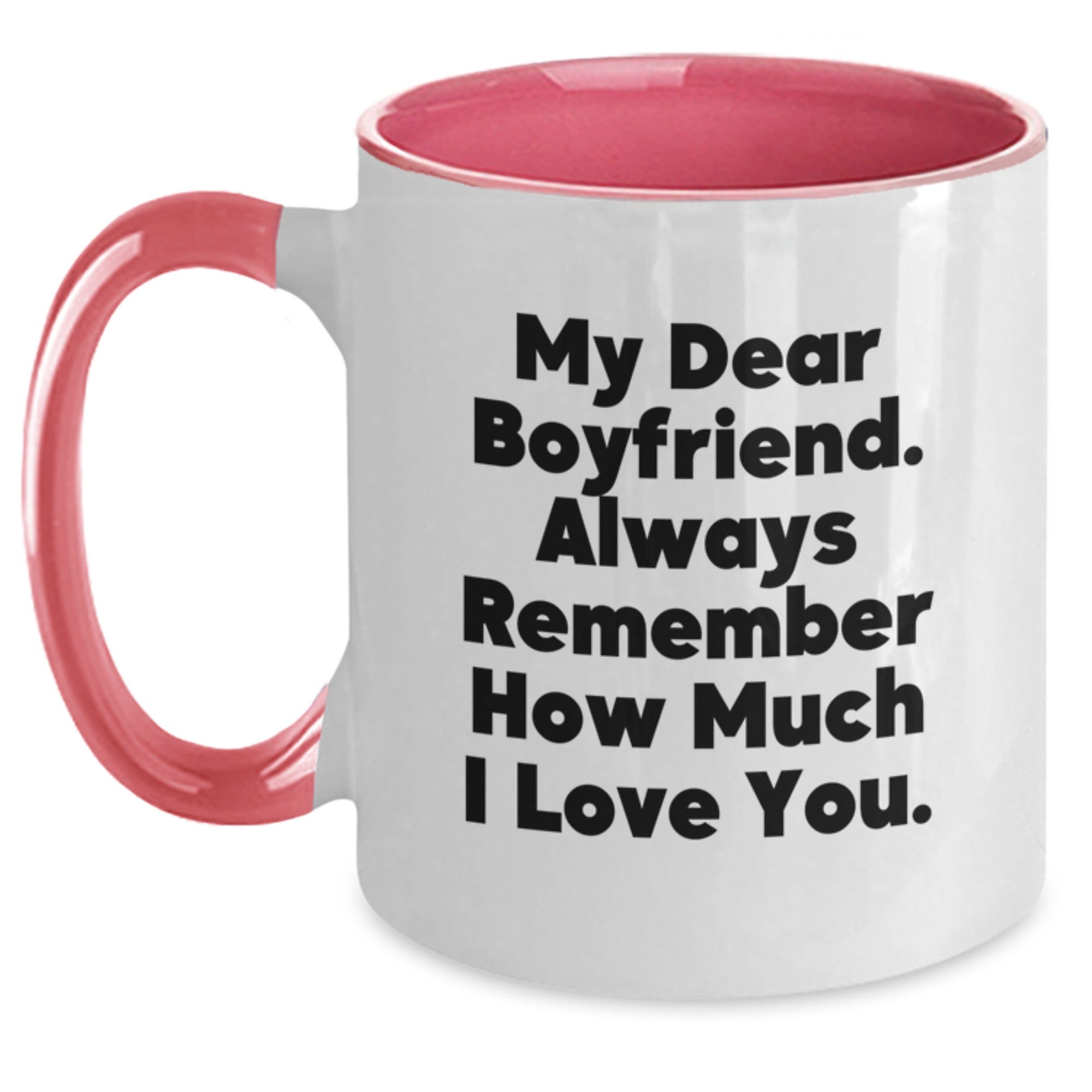 Boyfriend Two Tone Coffee Mug Idea for Coworkers Birthday Gift - Main