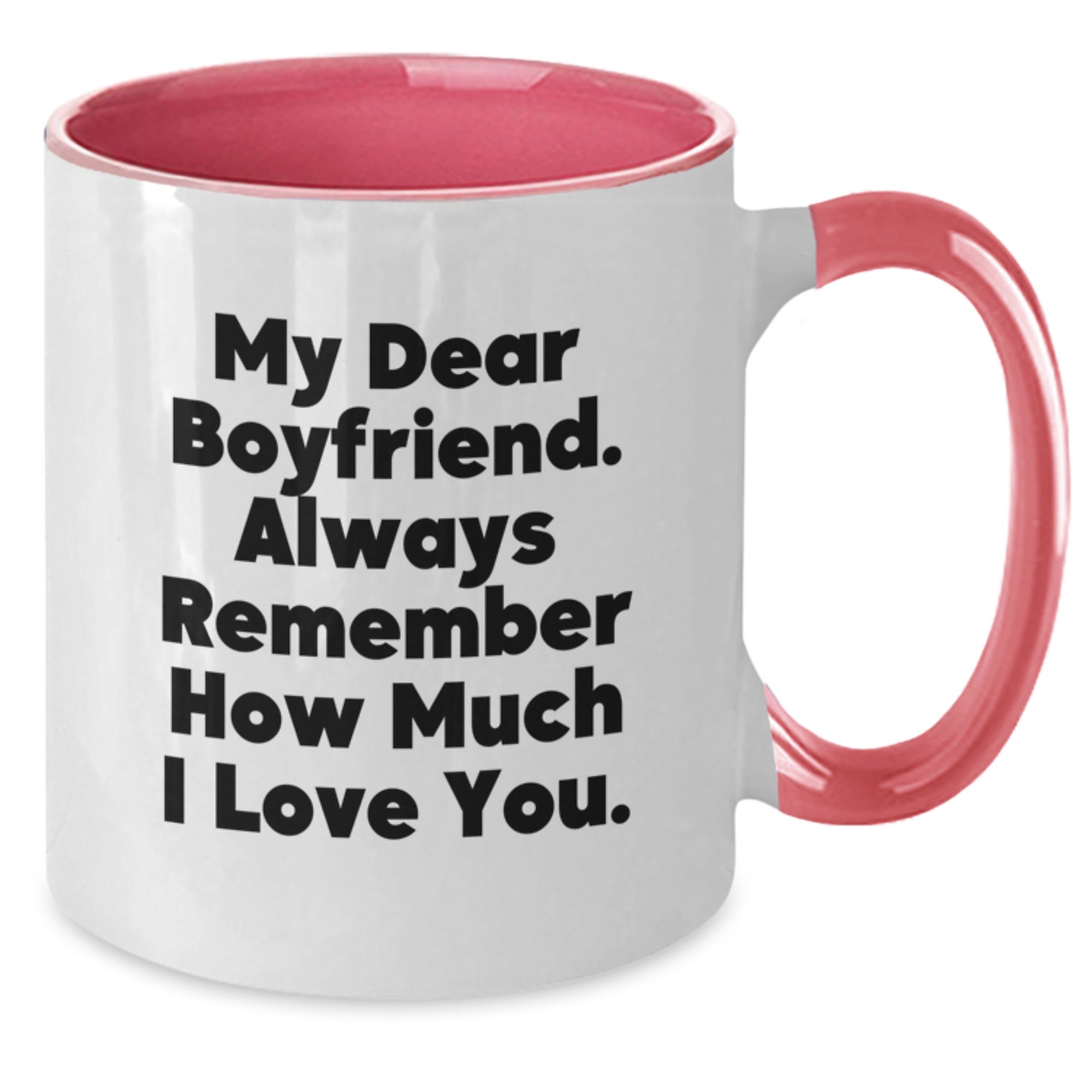 Boyfriend Two Tone Coffee Mug Idea for Coworkers Birthday Gift - Additional