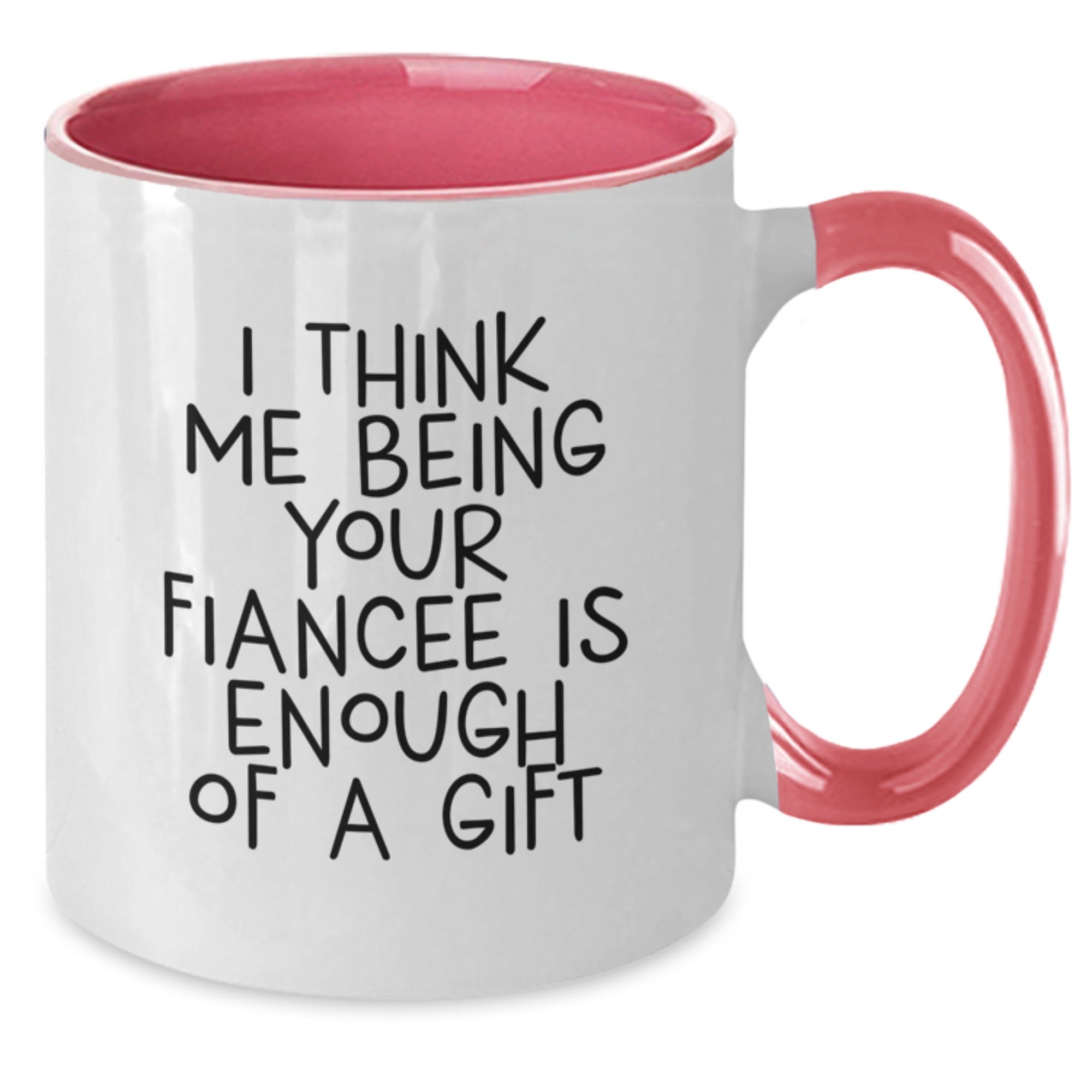 Fiancee Keepsake Thoughtful Quote Mug for Him - Christmas Gift - Additional