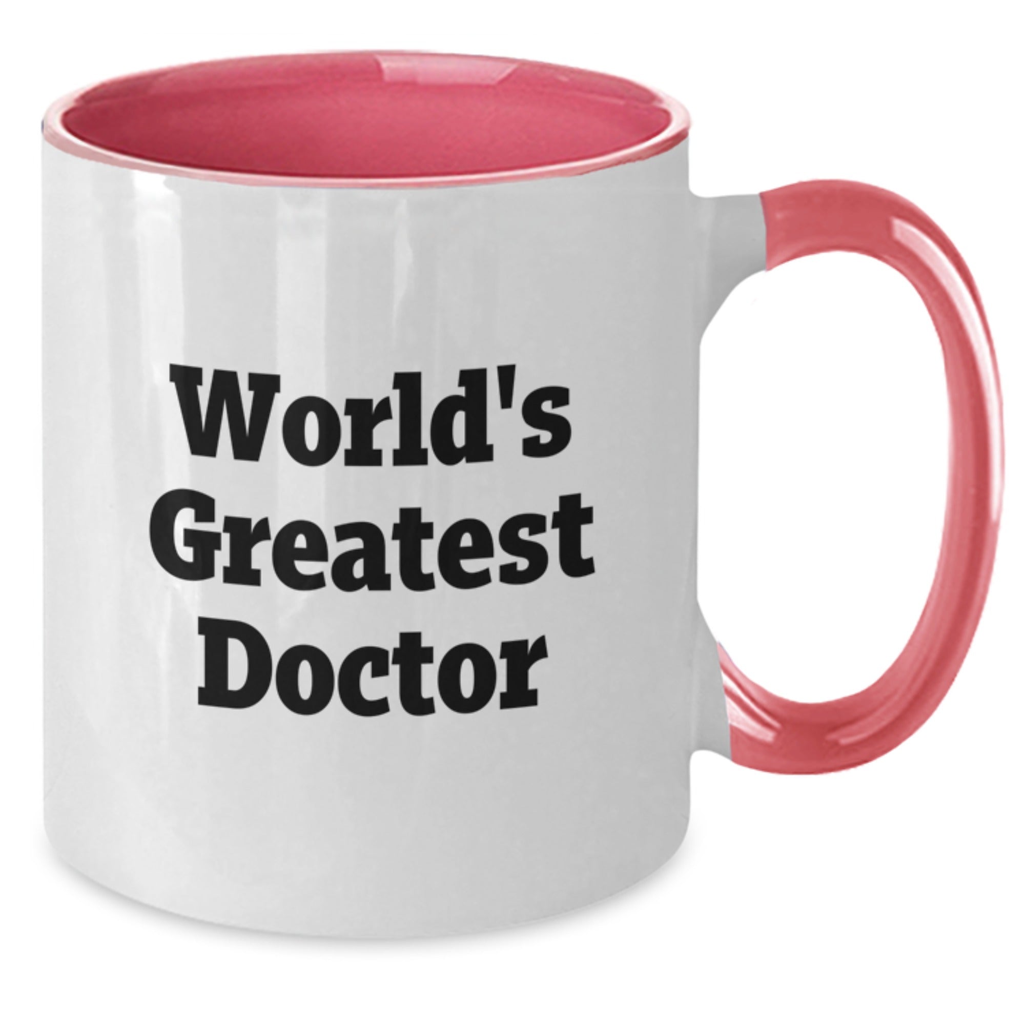 Doctor Gift for Him - World's Greatest Doctor Keepsake Two Tone Mug - Additional