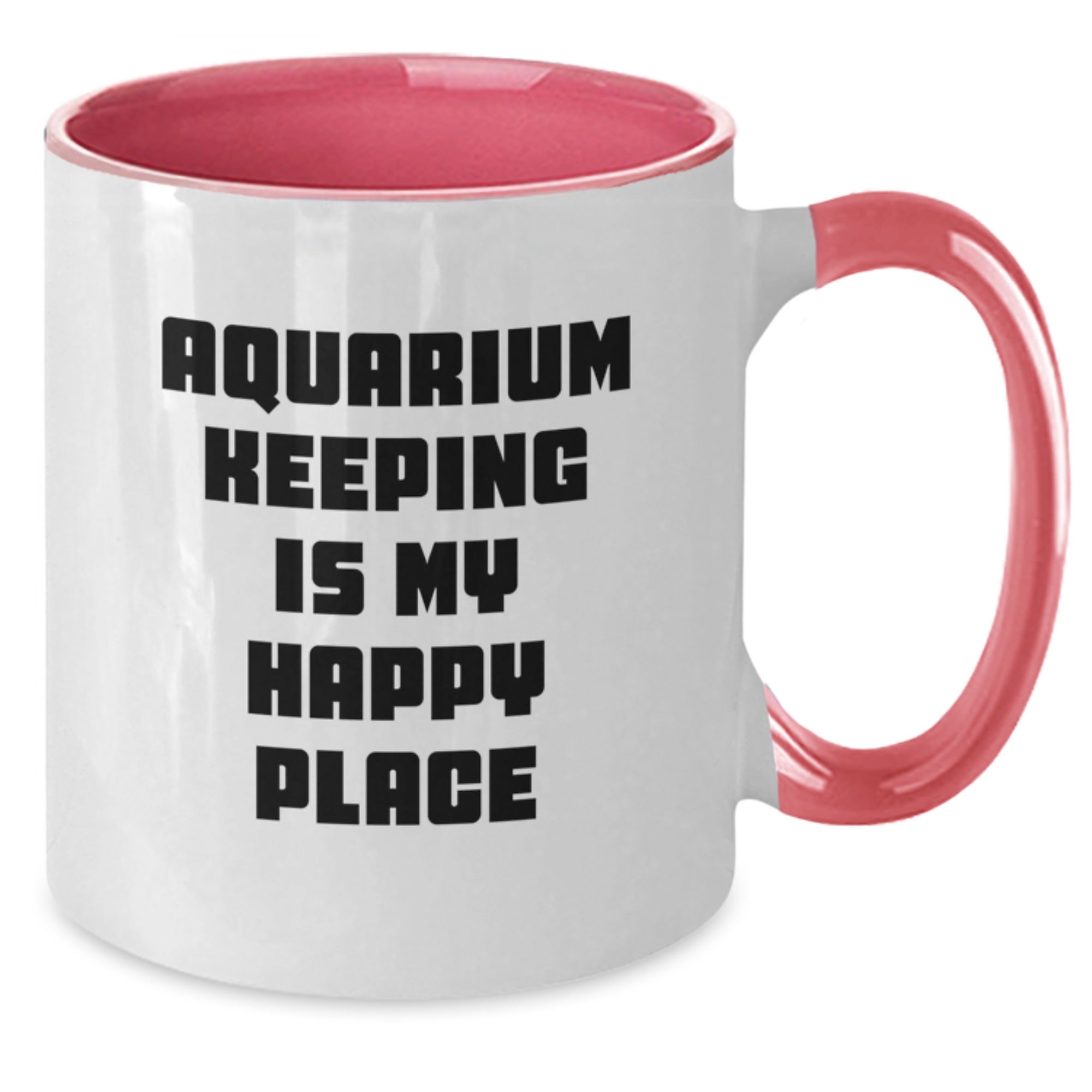 Aquarium Keeping Keepsake Mug for Him Birthday Gift – Black & White - Additional