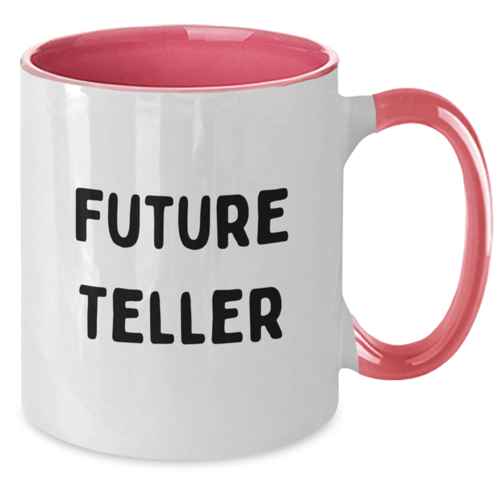Funny Teller Gifts from Friends and Family, Christmas Unique Mugs for Teller Lovers, Two Tone Coffee Mug with Inspirational Quote - Additional