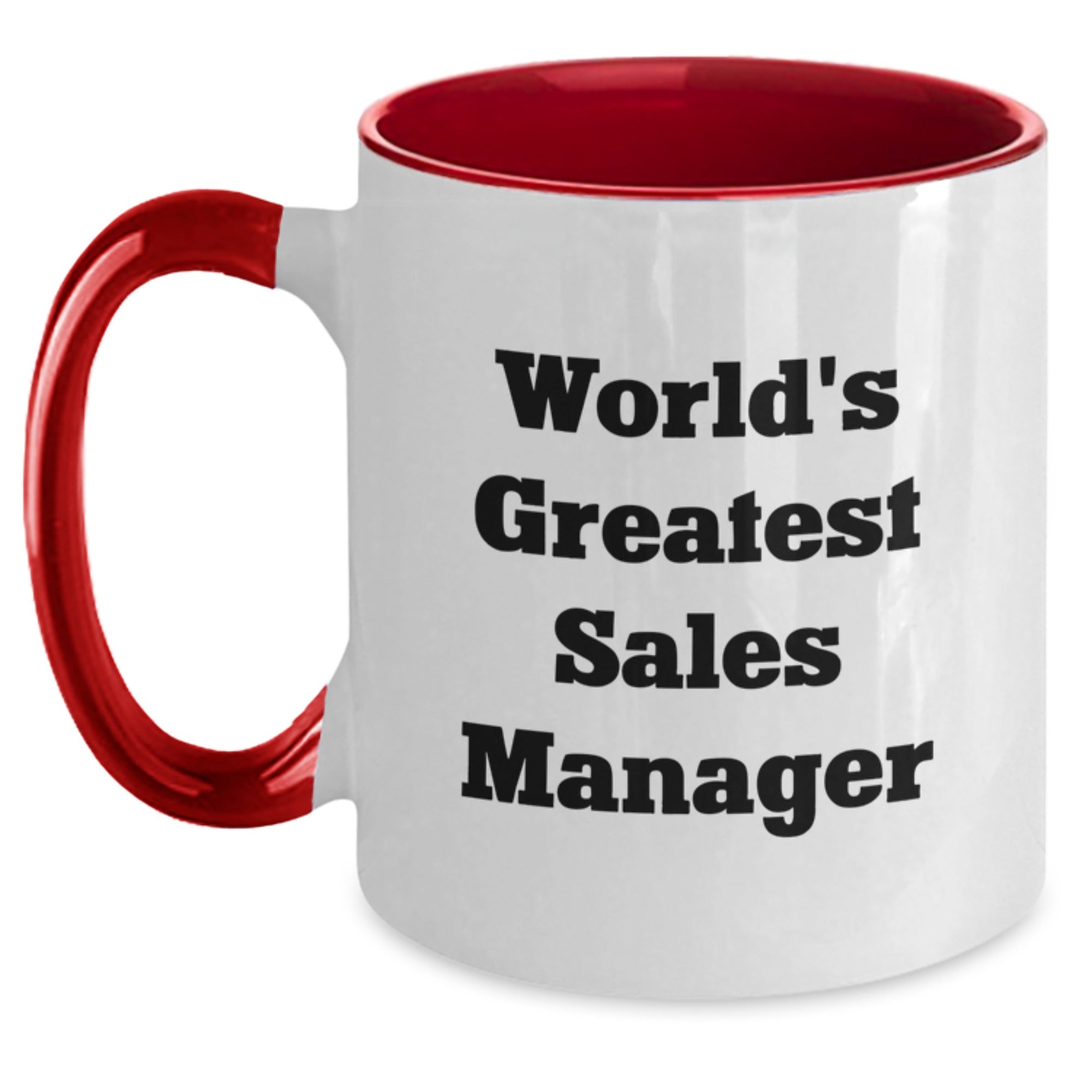Birthday Gift for Her Present Two Tone Coffee Mug World's Greatest Sales - Main