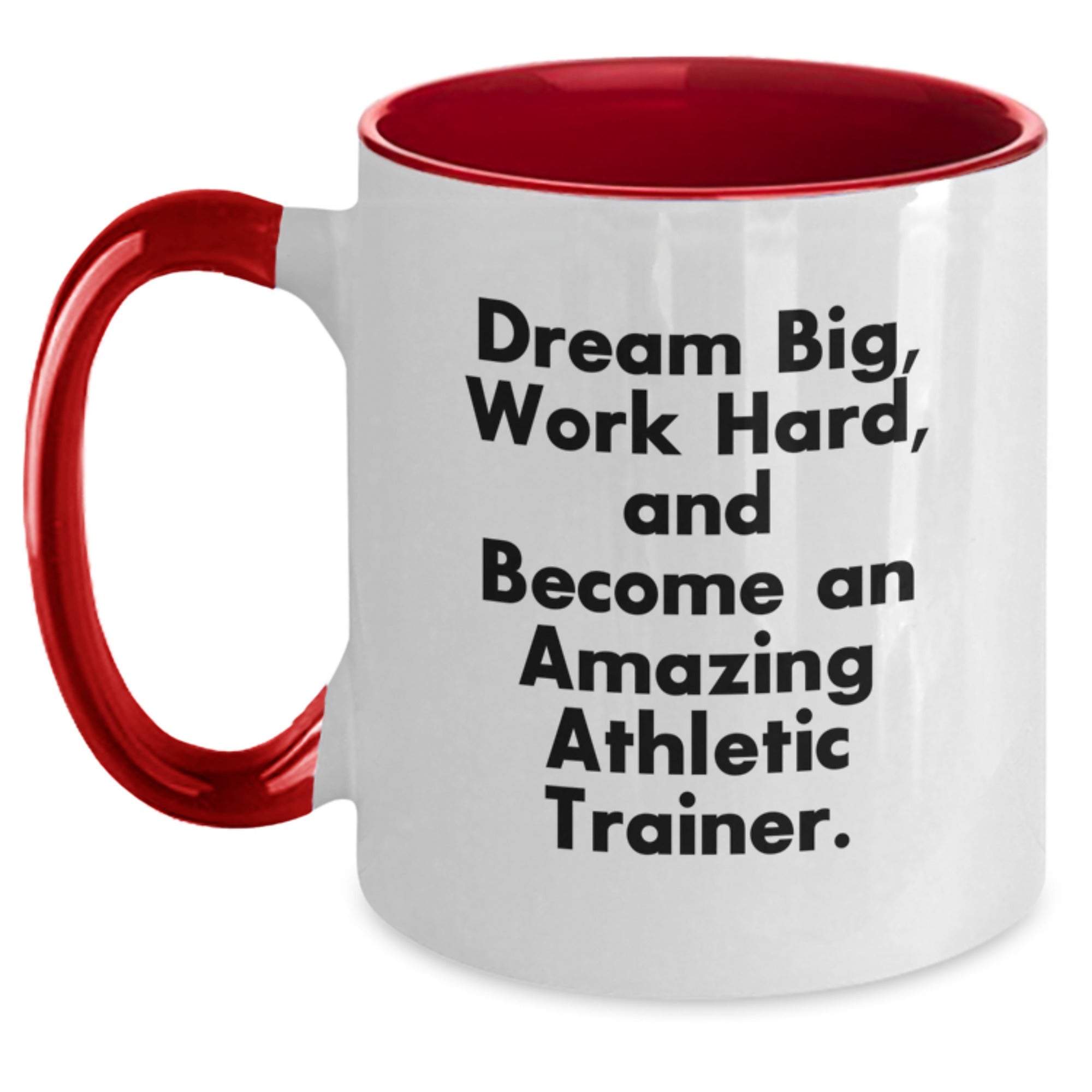 Funny Gifts for Athletic Trainers - Two Tone Coffee Mug, Inspirational Quote, Gifts from Friends, Christmas Unique Gifts - Main