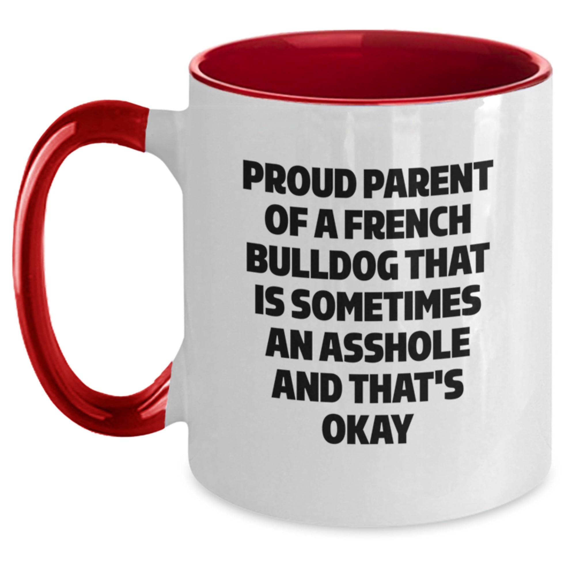 French Bulldog Keepsake Mug for Him Birthday Gift – Black & White - Main