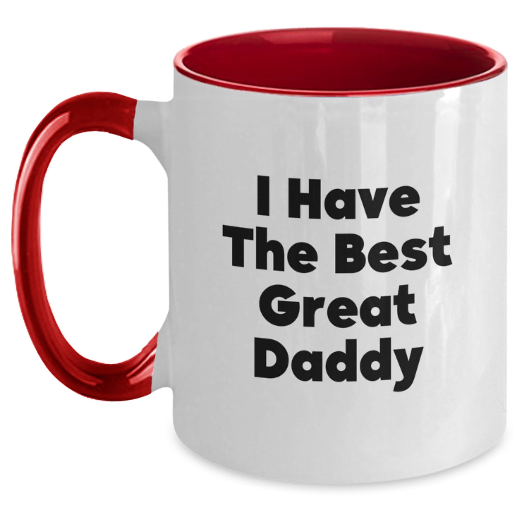 Daddy Keepsake Premium Two Tone Coffee Mug for Him Birthday Gift - Main