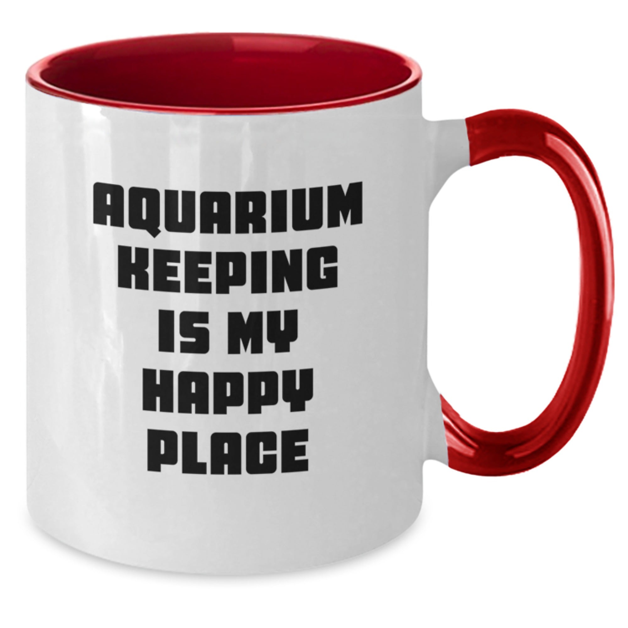 Aquarium Keeping Keepsake Mug for Him Birthday Gift – Black & White - Additional