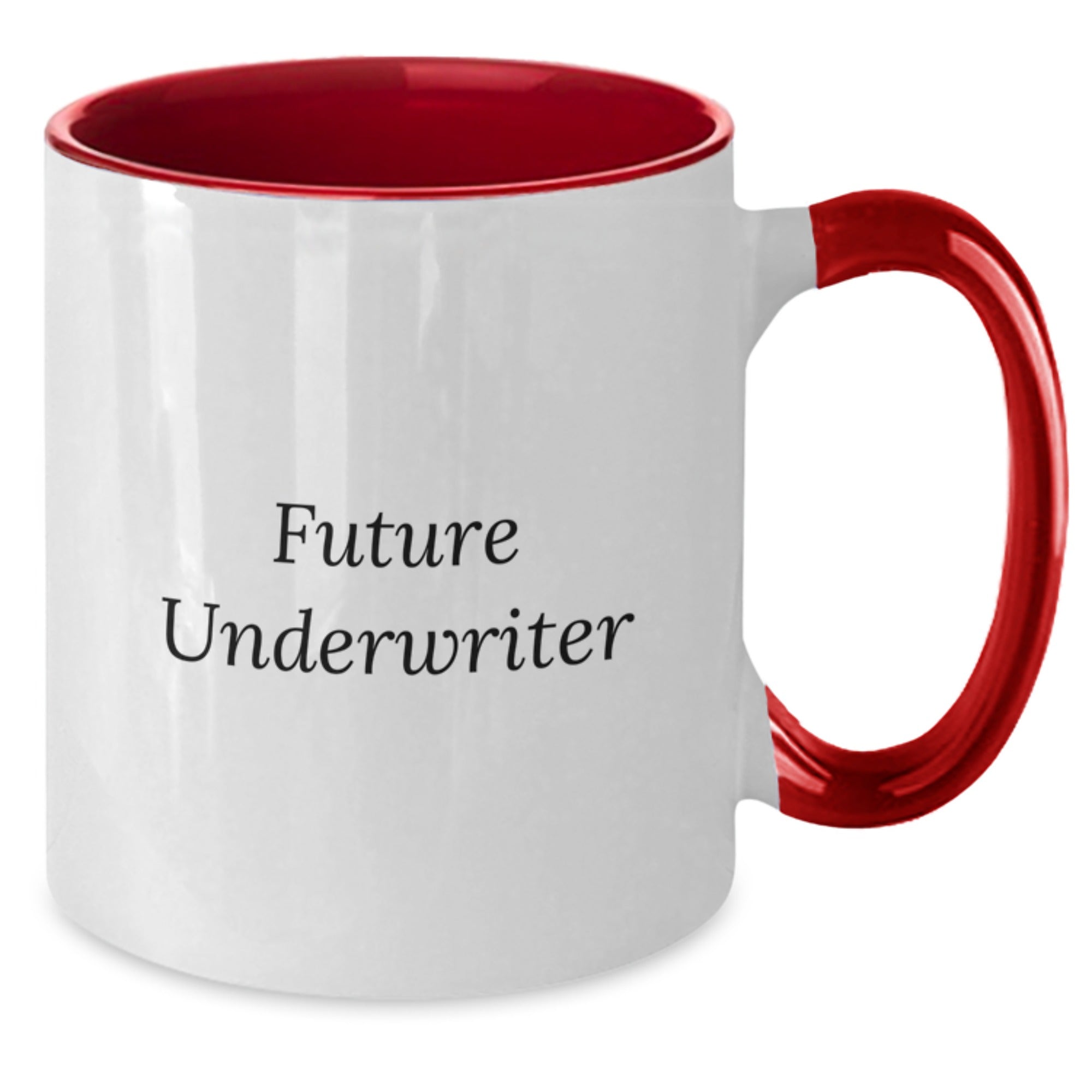 Funny Underwriter Gifts from Friends to Underwriter, Two Tone Coffee Mug with Cute Quote, Christmas Unique Gifts - Additional