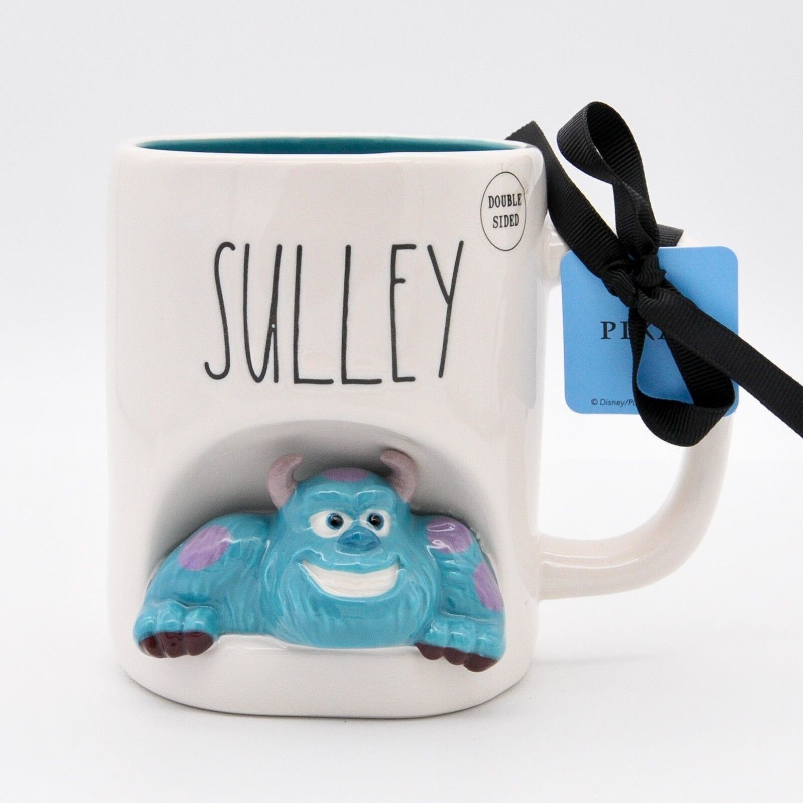Rae Dunn Monsters Inc Sulley 3D Mug, 16oz Ceramic Coffee Cup, Disney Pixar, New
