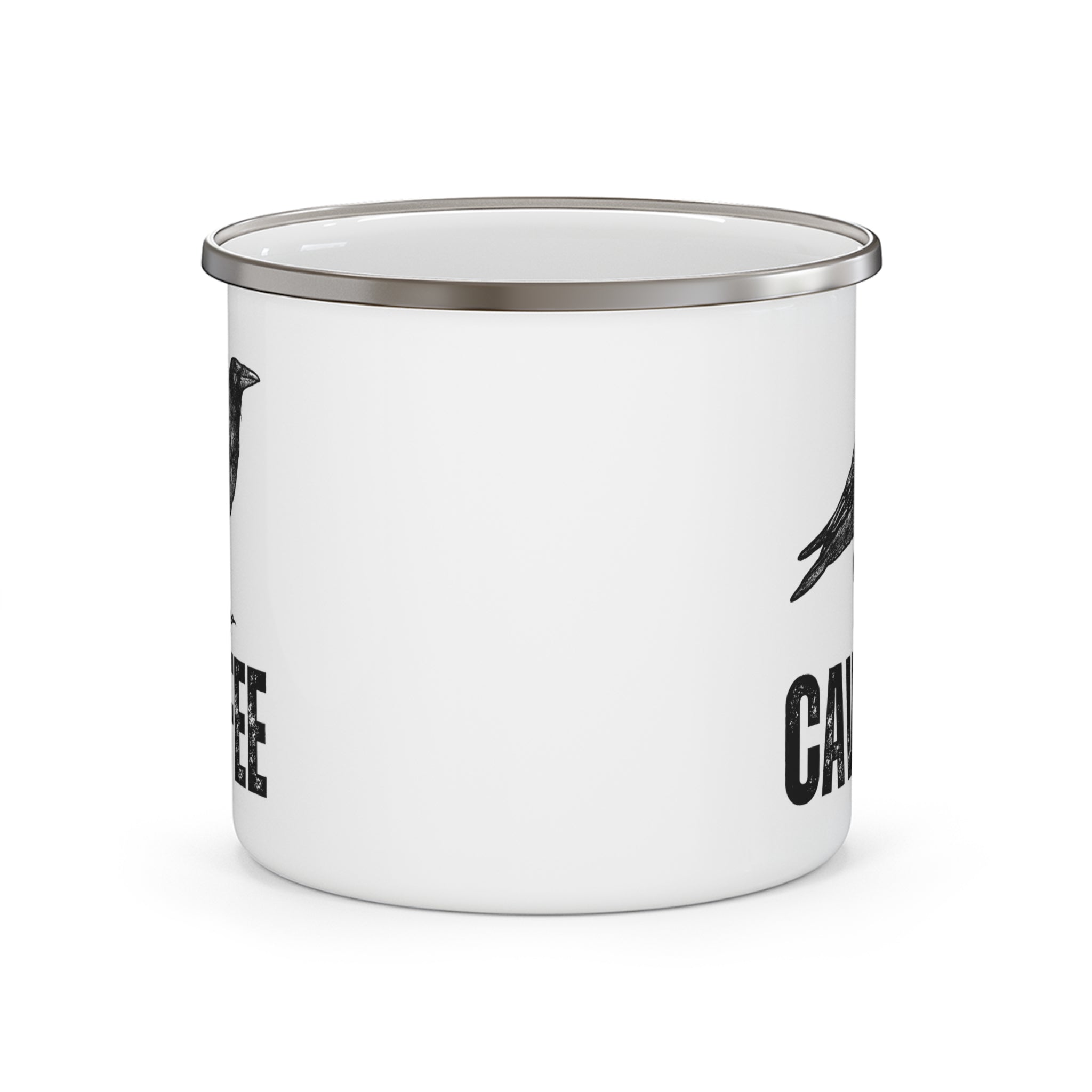 Cawfee Crow Camping Coffee Mug, Bird Lover Gifts, Crow Gifts, Crow Art, Bird Gifts, Birding Coffee Mug, Bird Mug, Crow Art, Crow Mug