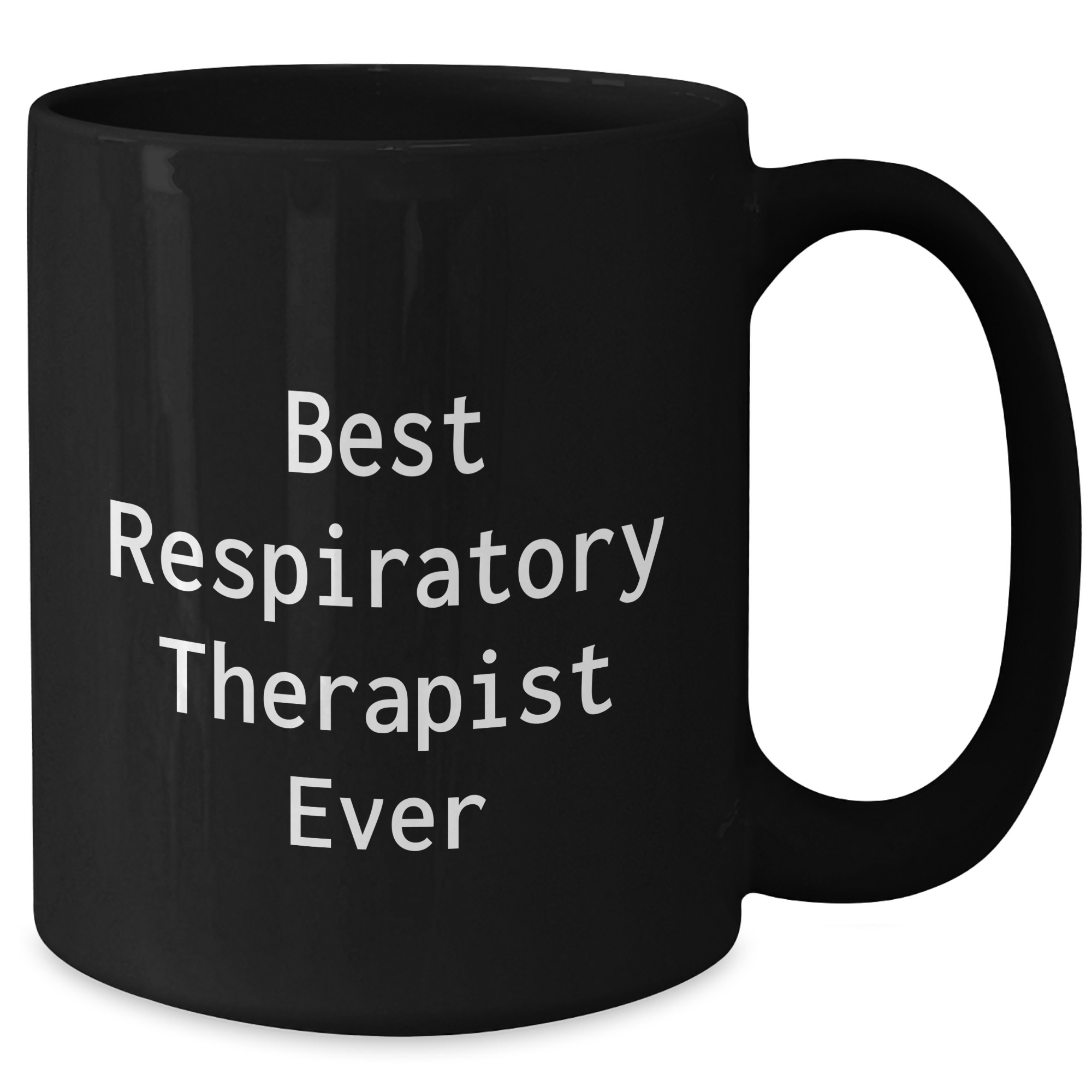 Respiratory Therapist Inspirational Gifts from Friends to Best Respiratory Therapist Ever, Black Coffee Mug for Graduation - Additional