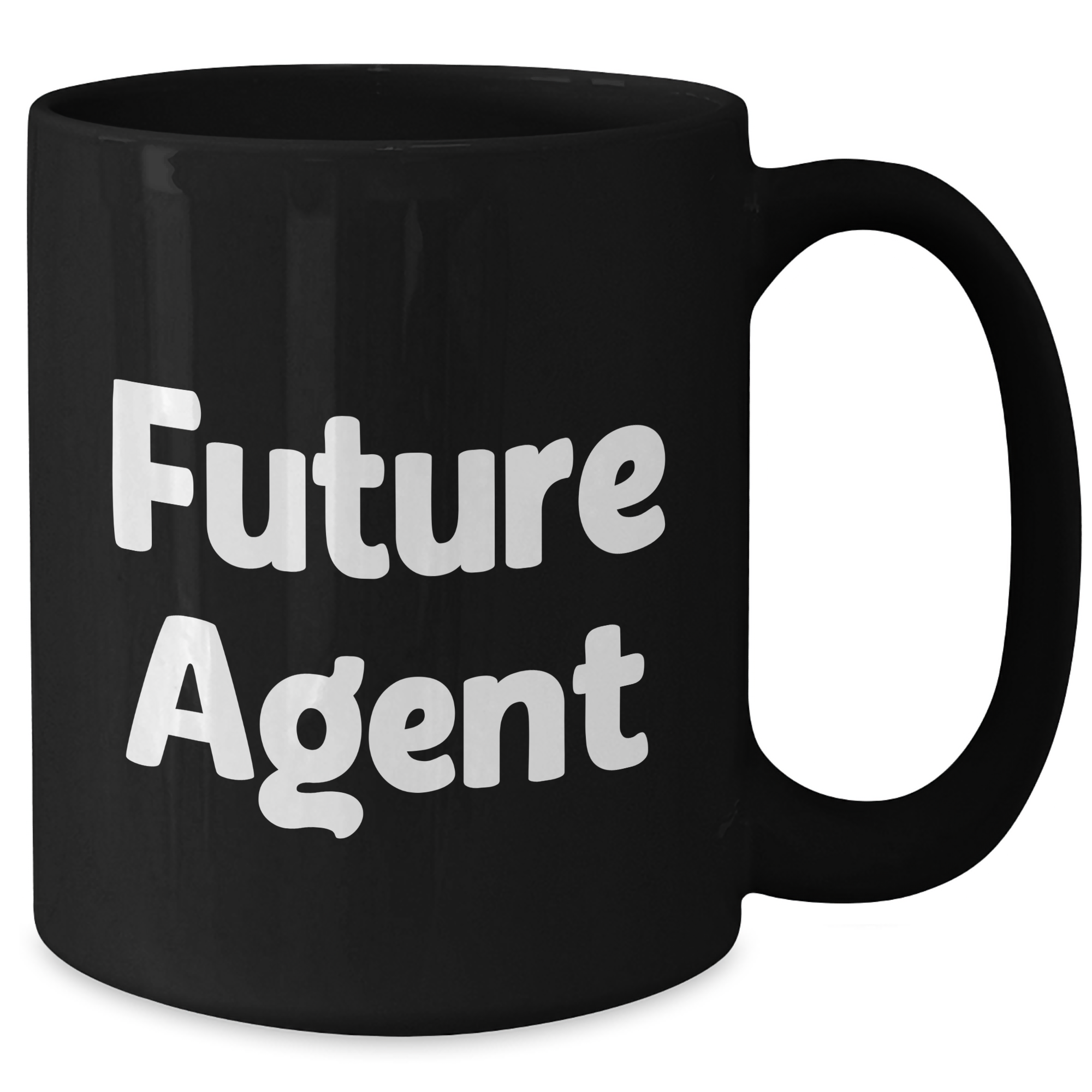 Funny Agent Future Quotes Black Coffee Mug Gifts from Family for Mother's Day - Additional