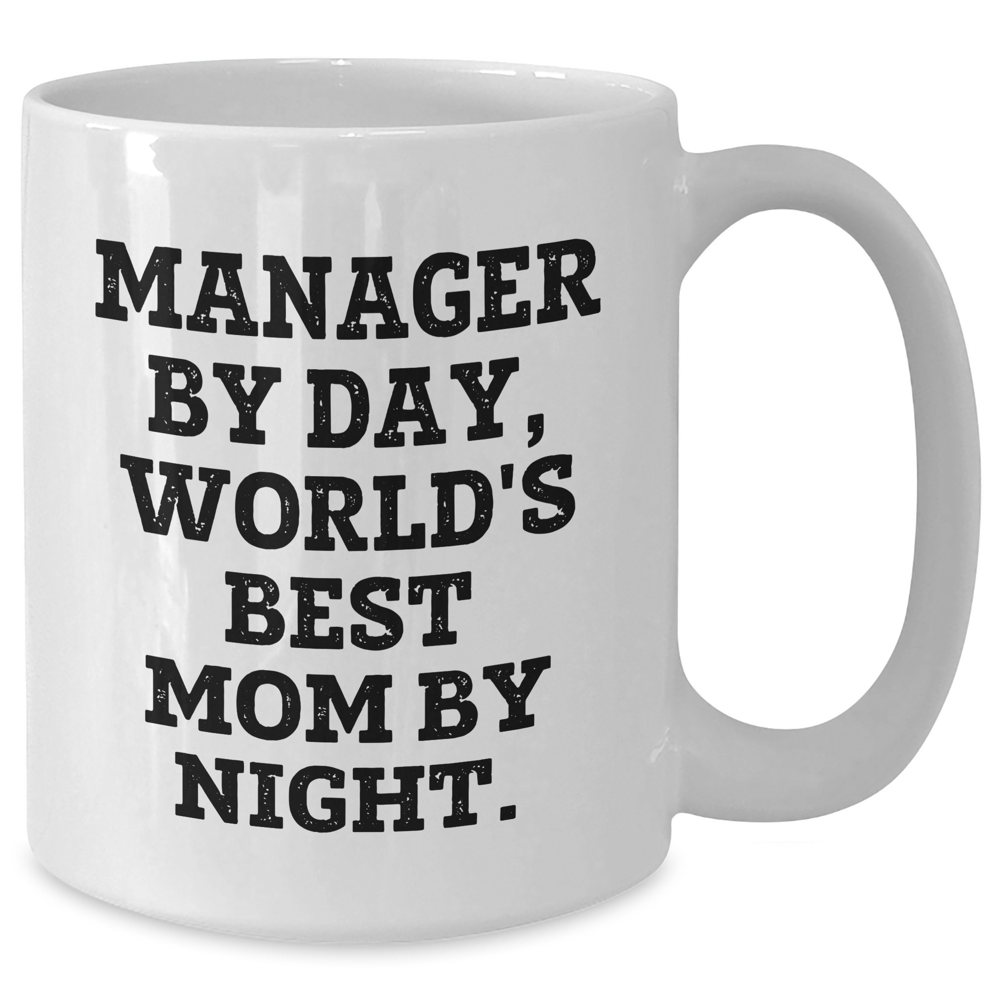 Manager Quotes Funny White Coffee Mug Gifts from Friends Family Coworkers for Father's Day - Additional