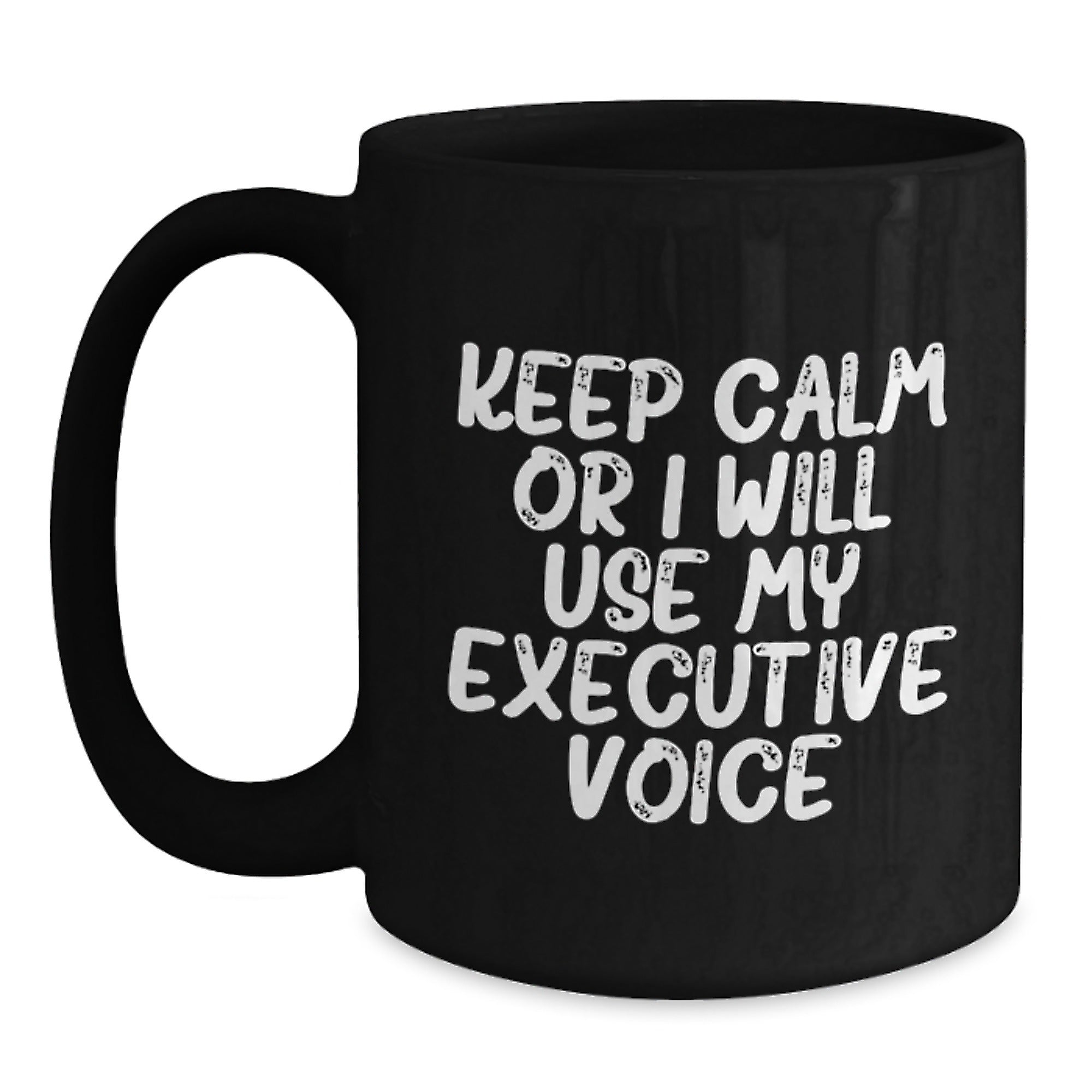 Executive Black Coffee Mugs Funny Quote Gifts from Friends and Family for Graduation Unique Executive - Main