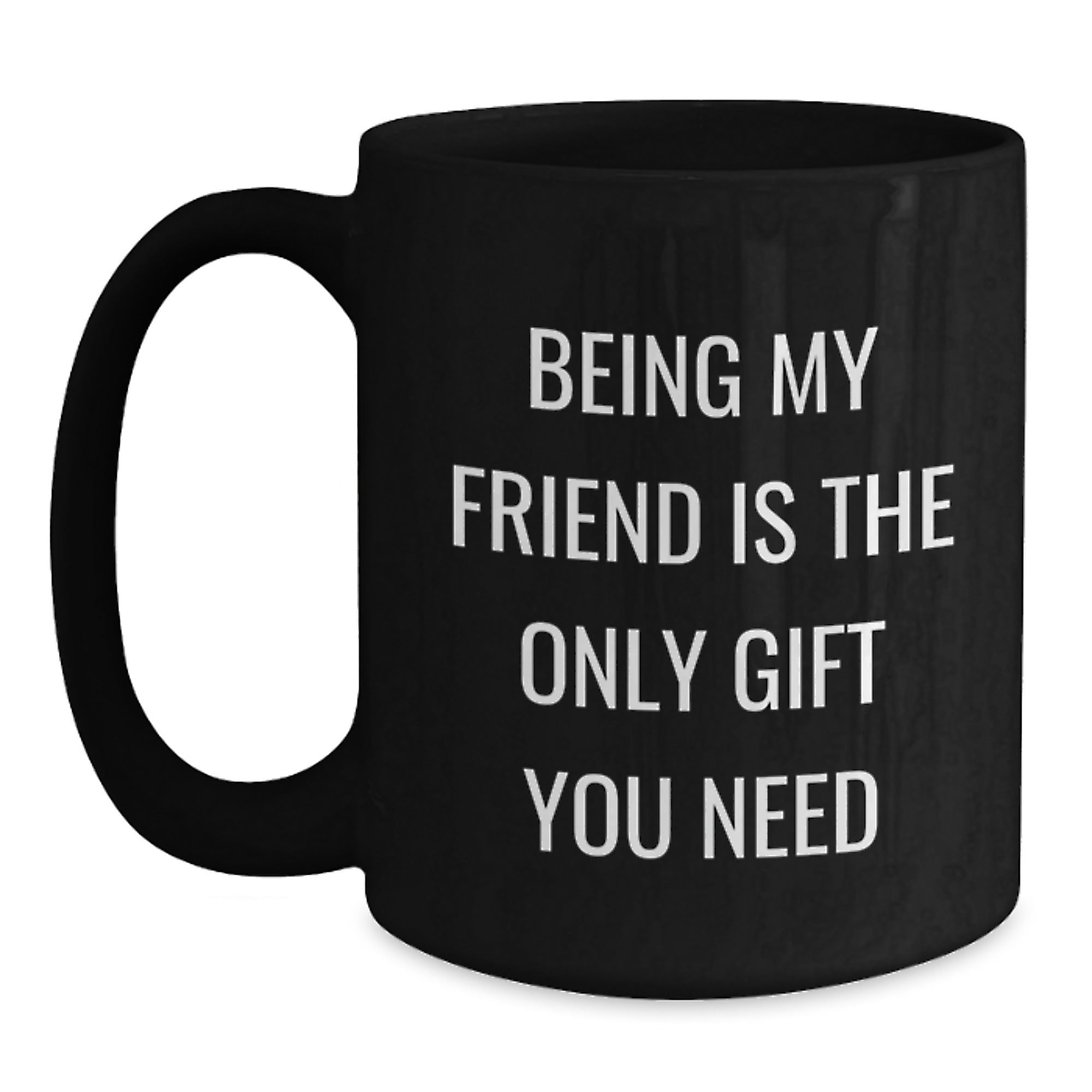 Funny Black Coffee Mugs for Friends Gifts from Men Women, Gifts for Friend Men Women Christmas Unique - Main